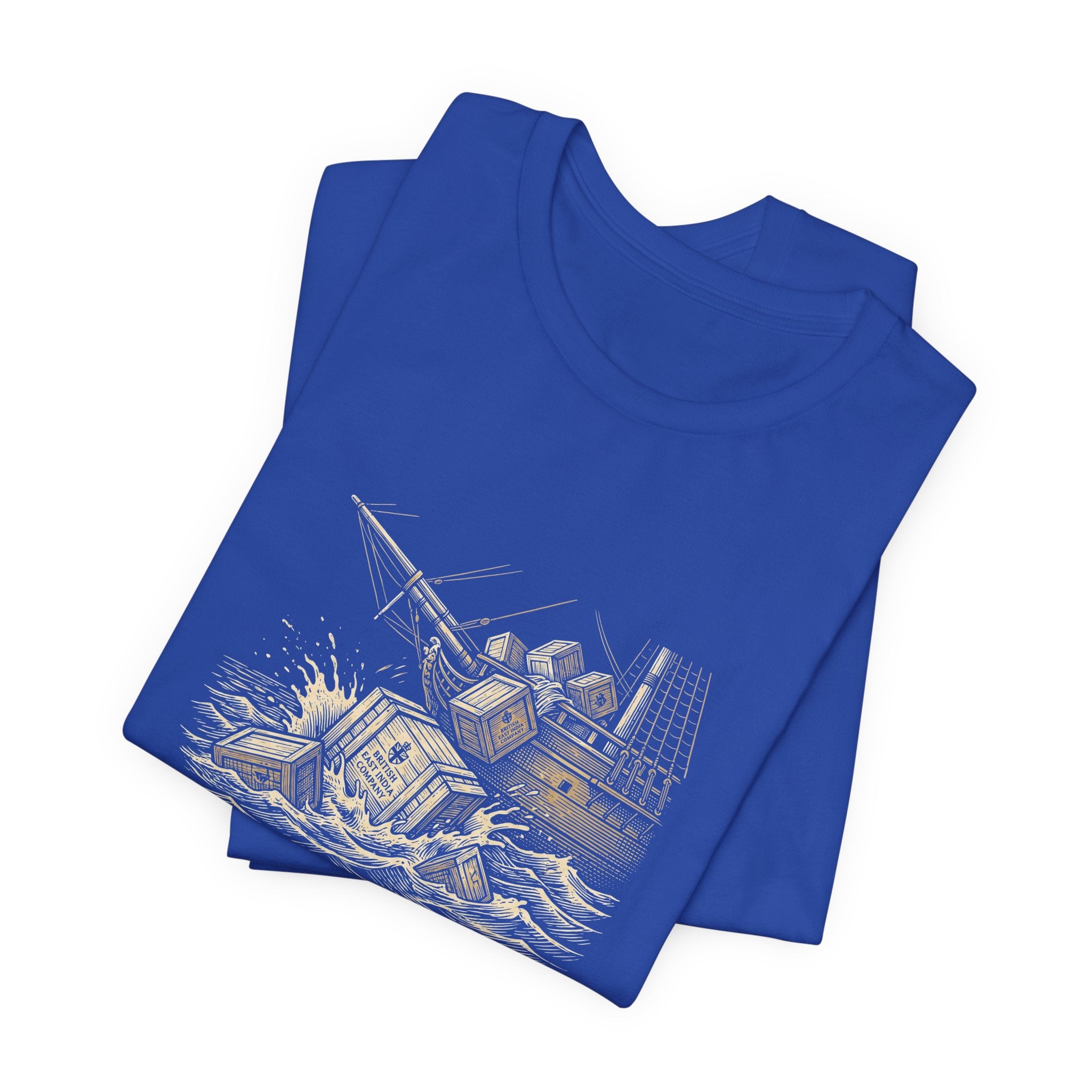 Big Tea Energy Funny 4th of July T-Shirt | Boston Tea Party Tee | Sarcastic Patriotic Gift