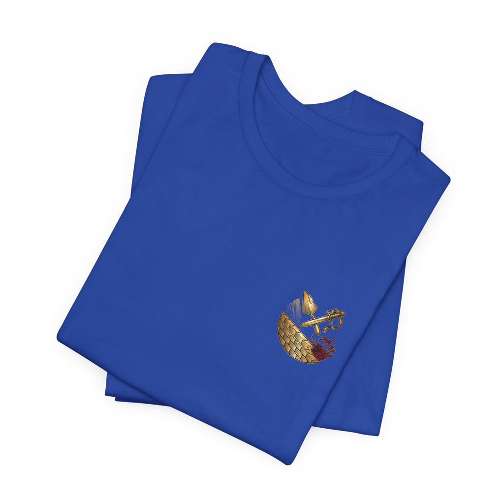 Trowel and Sword Christian Tee | Reformed Warrior Faith Shirt