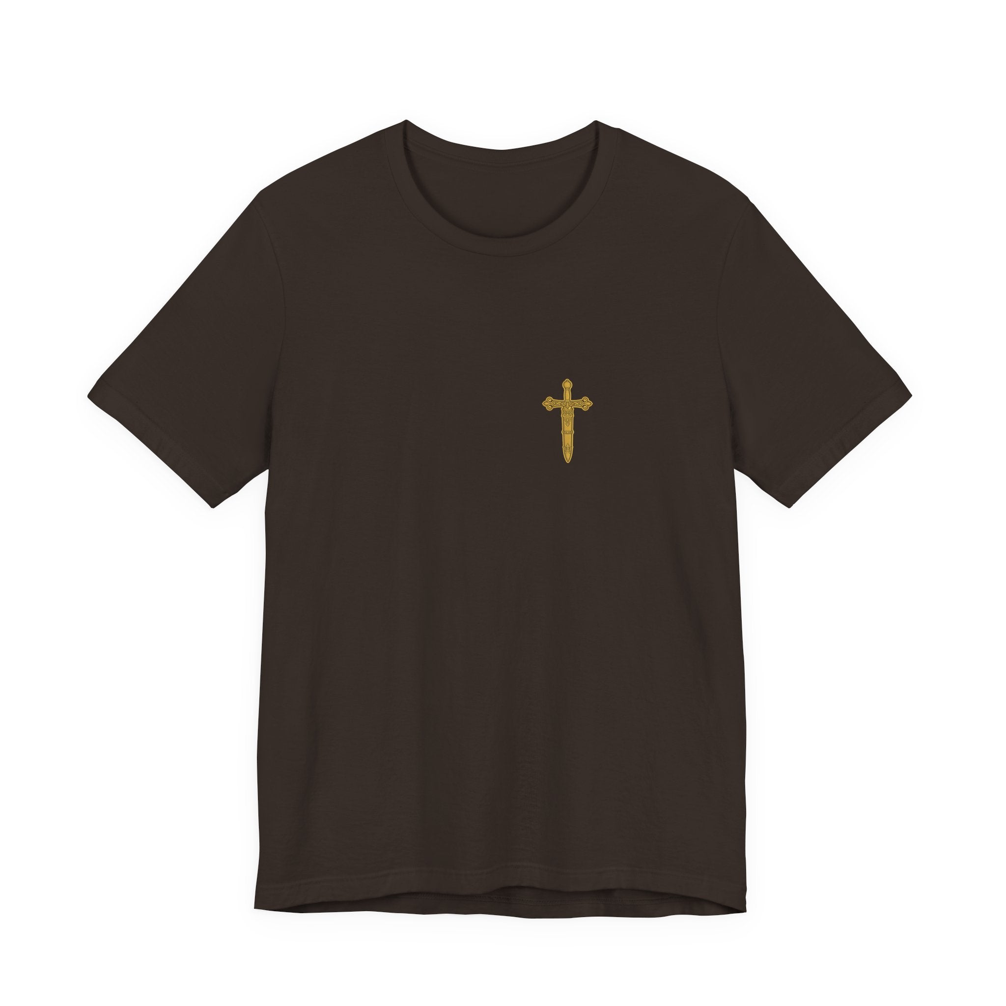 Crucified With Christ Christian Tee | Reformed Warrior Faith Shirt