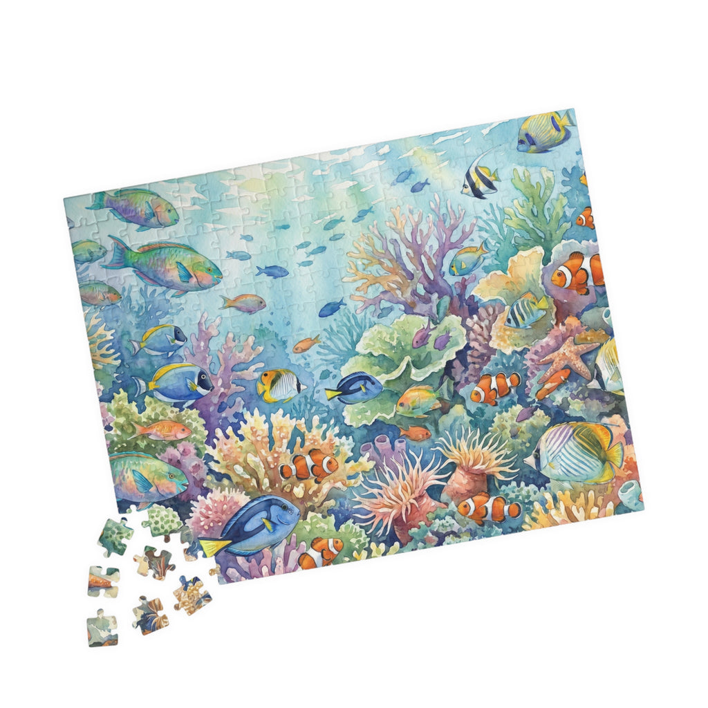Underwater Harmony Jigsaw Puzzle with Tropical Fish Scene