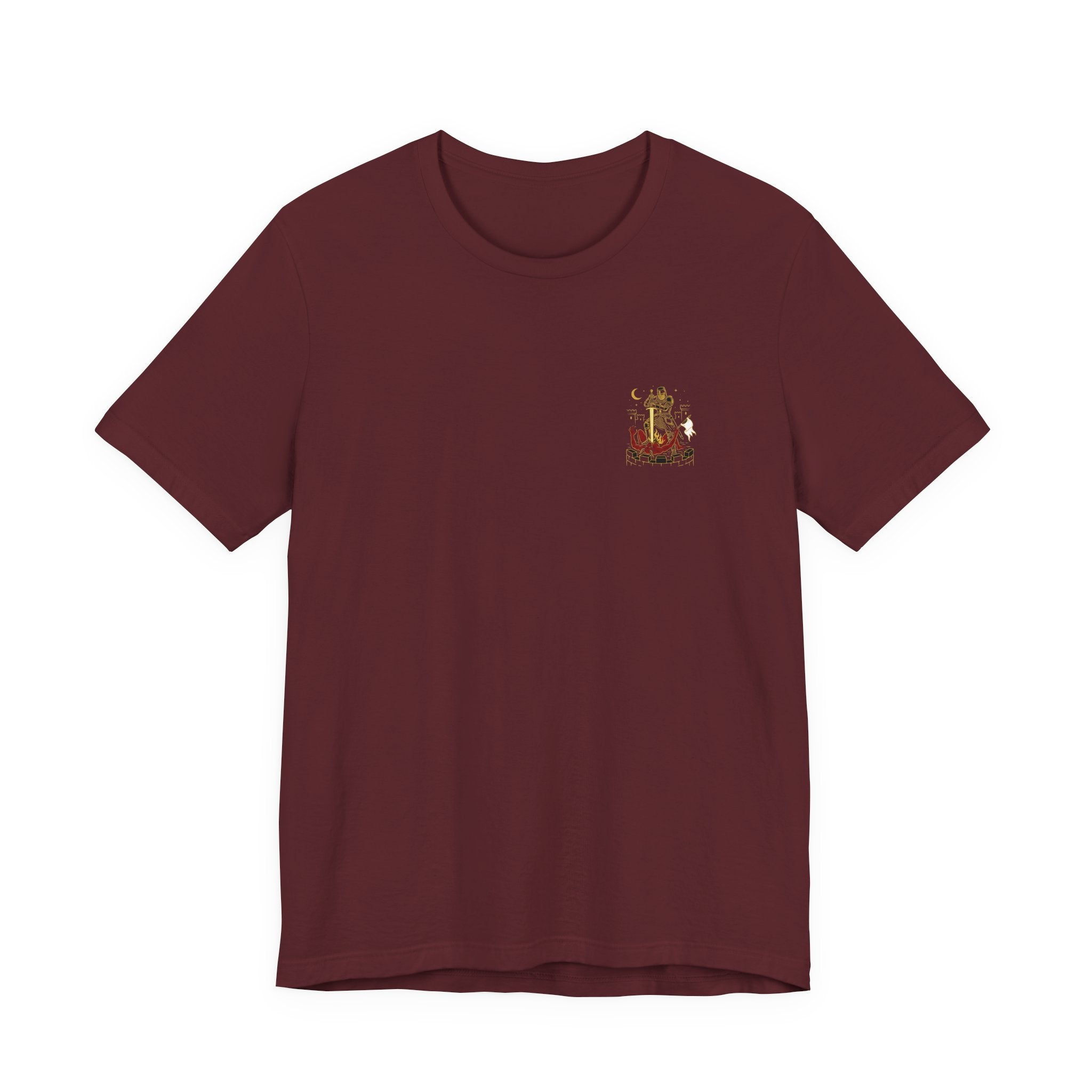 Seek No Peace With Evil Christian Tee | Reformed Warrior Faith Shirt