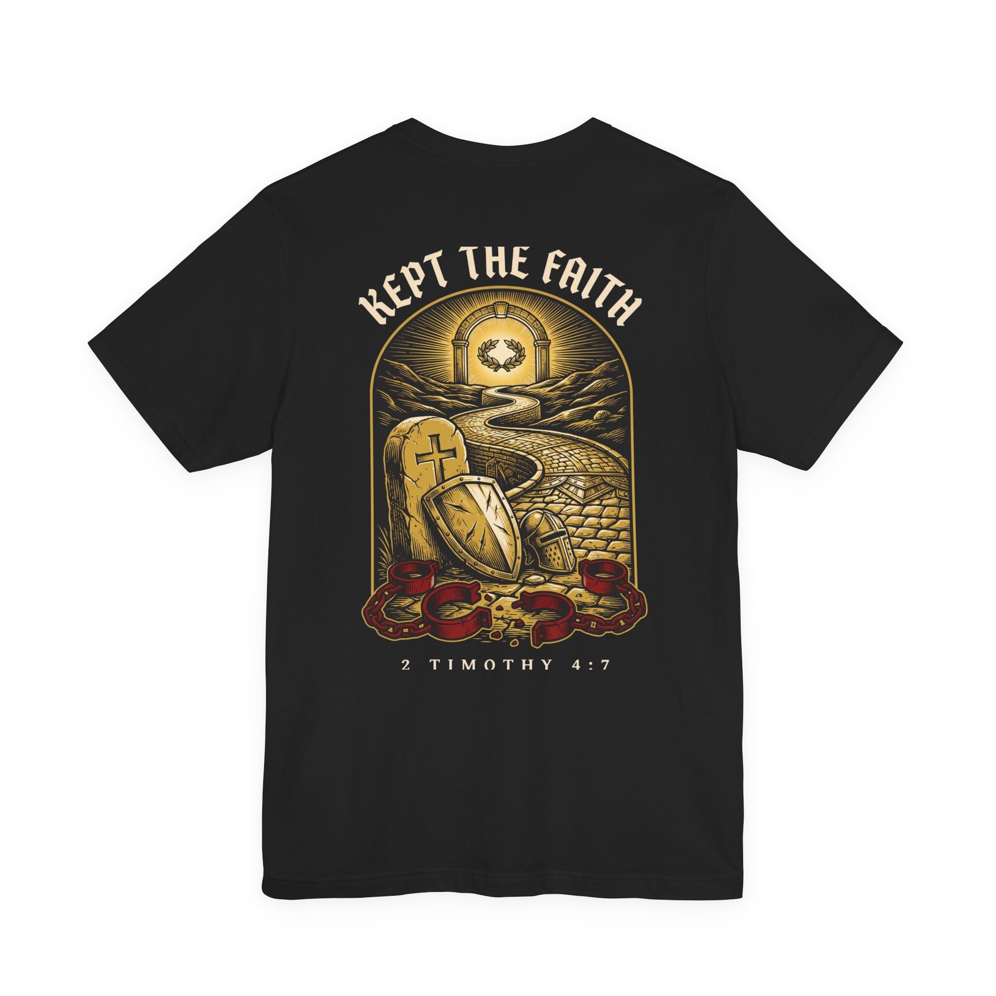 Kept the Faith Christian Tee | Reformed Warrior Faith Shirt