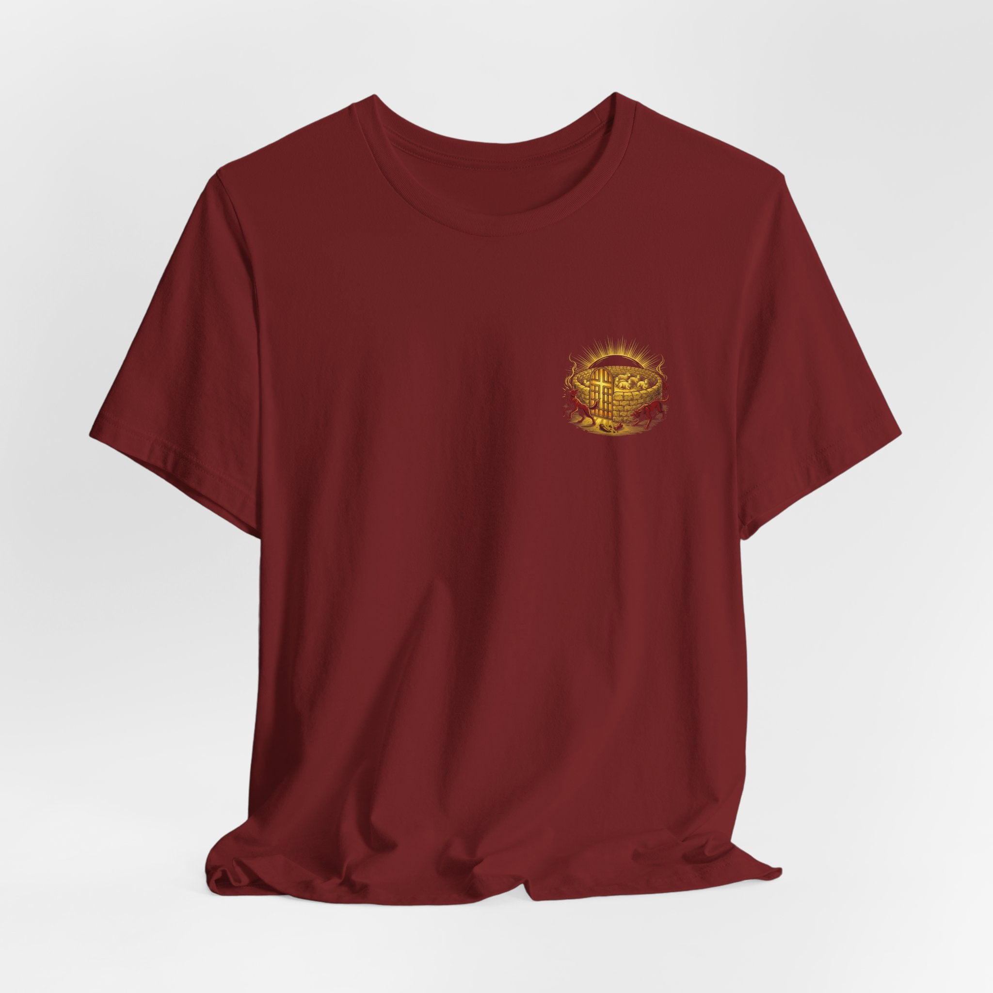 No One Will Snatch Them Christian Tee | Reformed Warrior Faith Shirt