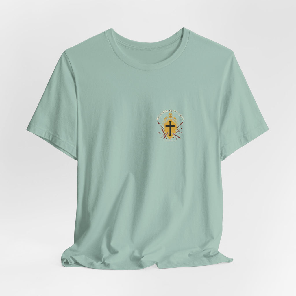 No Weapon Formed Against Me Warrior Christian Tee | Crusades Faith Bible Shirt