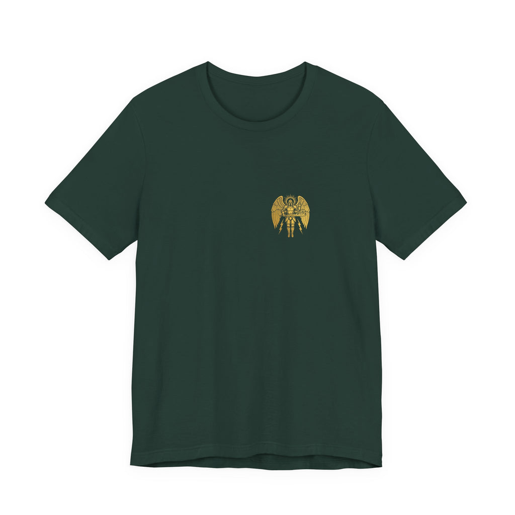 The Lord Is a Warrior Christian Tee | Crusades Faith Warrior Bible Shirt
