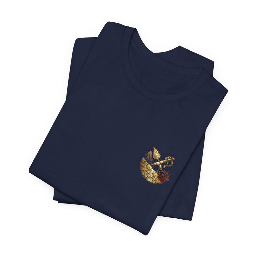 Trowel and Sword Christian Tee | Reformed Warrior Faith Shirt