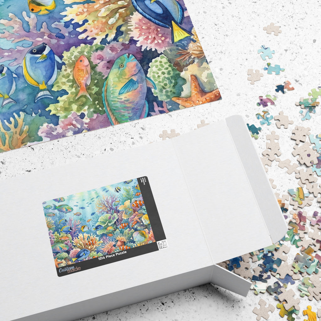 Underwater Harmony Jigsaw Puzzle with Tropical Fish Scene
