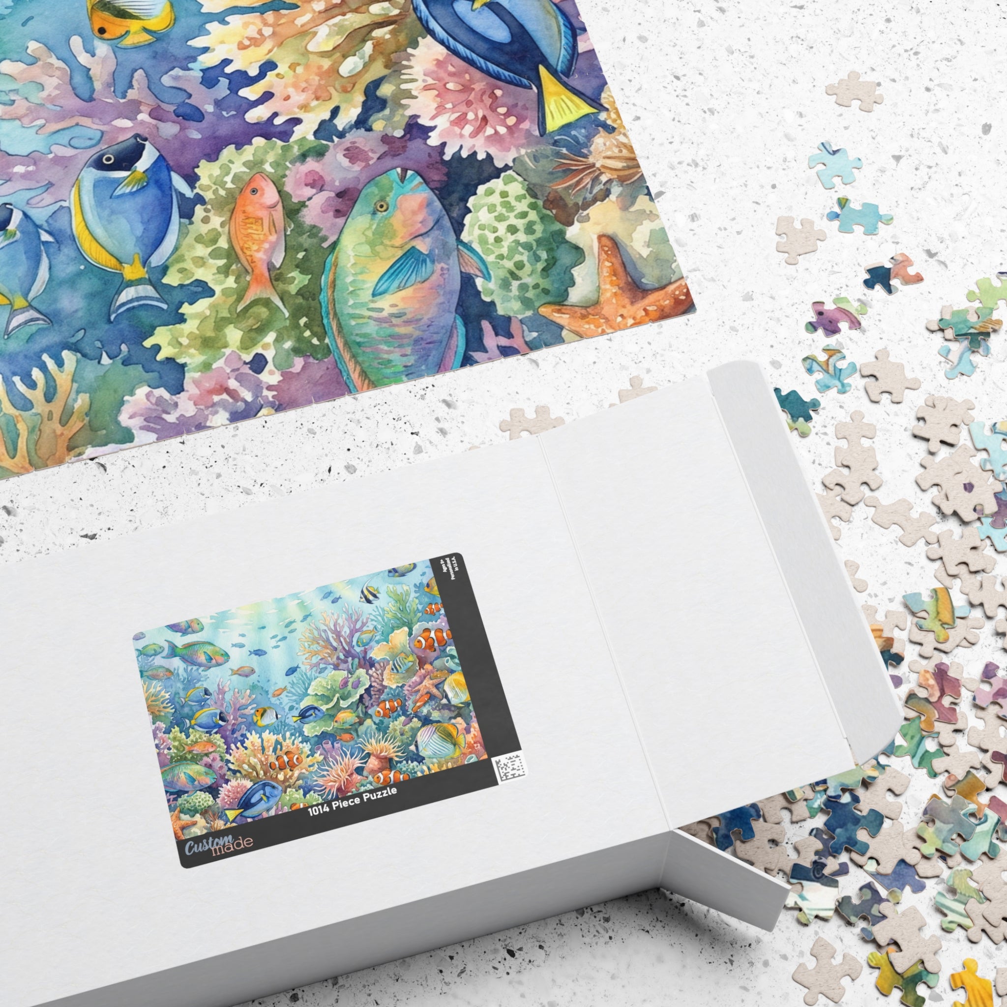 Underwater Harmony Jigsaw Puzzle with Tropical Fish Scene