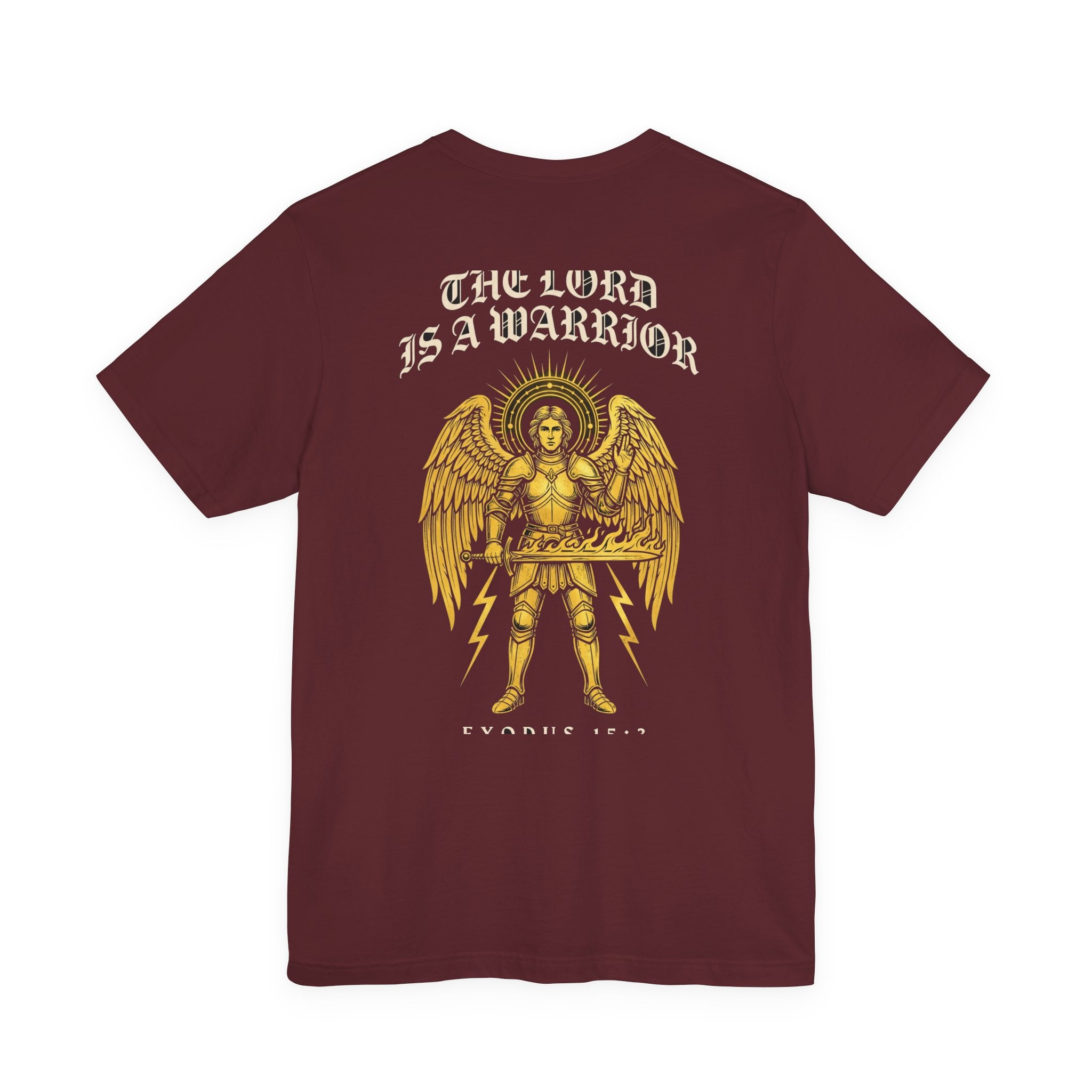 The Lord Will Fight For You Warrior Christian Tee | Crusades Faith Bible Shirt