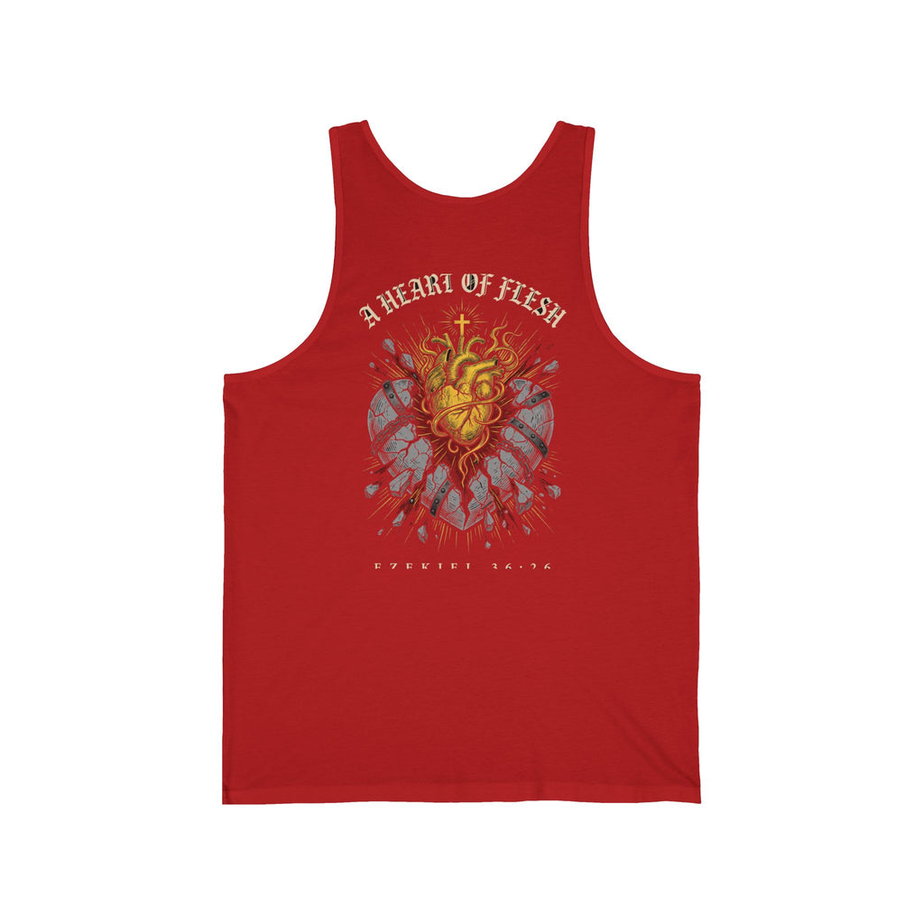 A Heart of Flesh Christian Tank | Reformed Warrior Faith