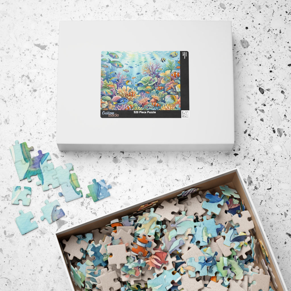 Underwater Harmony Jigsaw Puzzle with Tropical Fish Scene