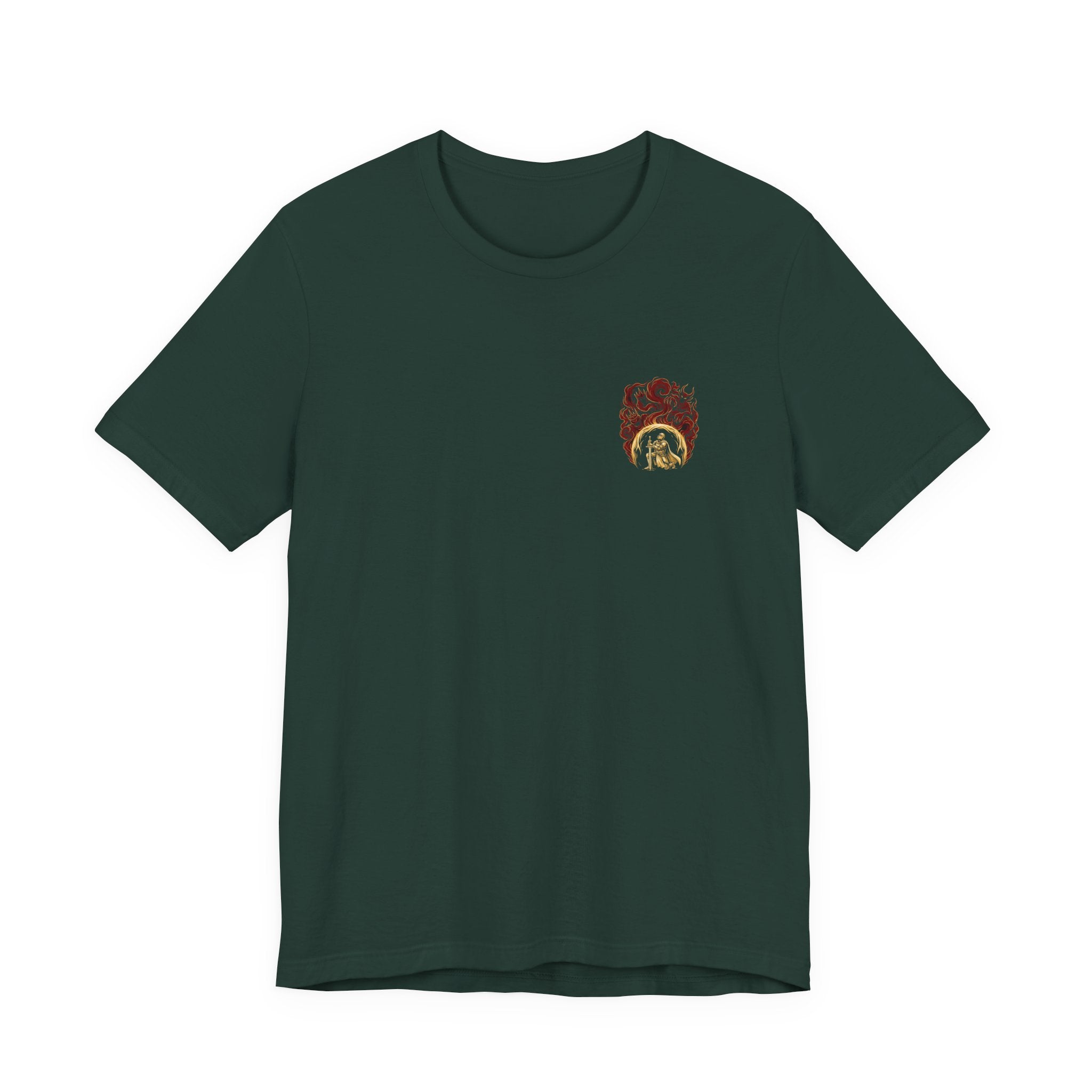 Not Against Flesh Christian Tee | Reformed Warrior Faith Shirt