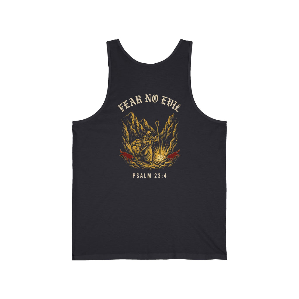 Fear No Evil Christian Tank | Psalm 23:4 Warrior Faith Bible
