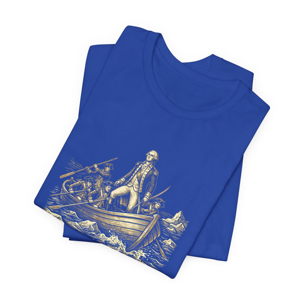 Get In Loser We're Crossing the Delaware T-Shirt | Funny 4th of July Tee | History Teacher Gift