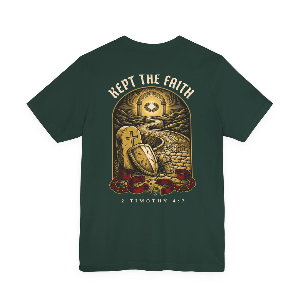 Kept the Faith Christian Tee | Reformed Warrior Faith Shirt
