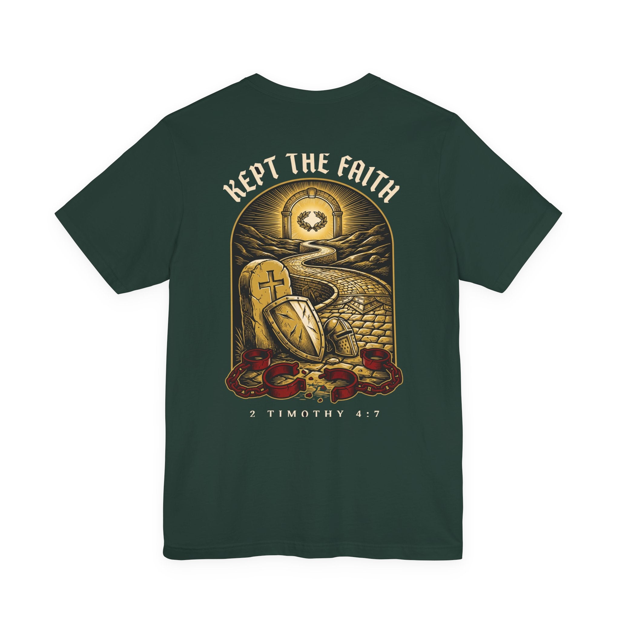 Kept the Faith Christian Tee | Reformed Warrior Faith Shirt