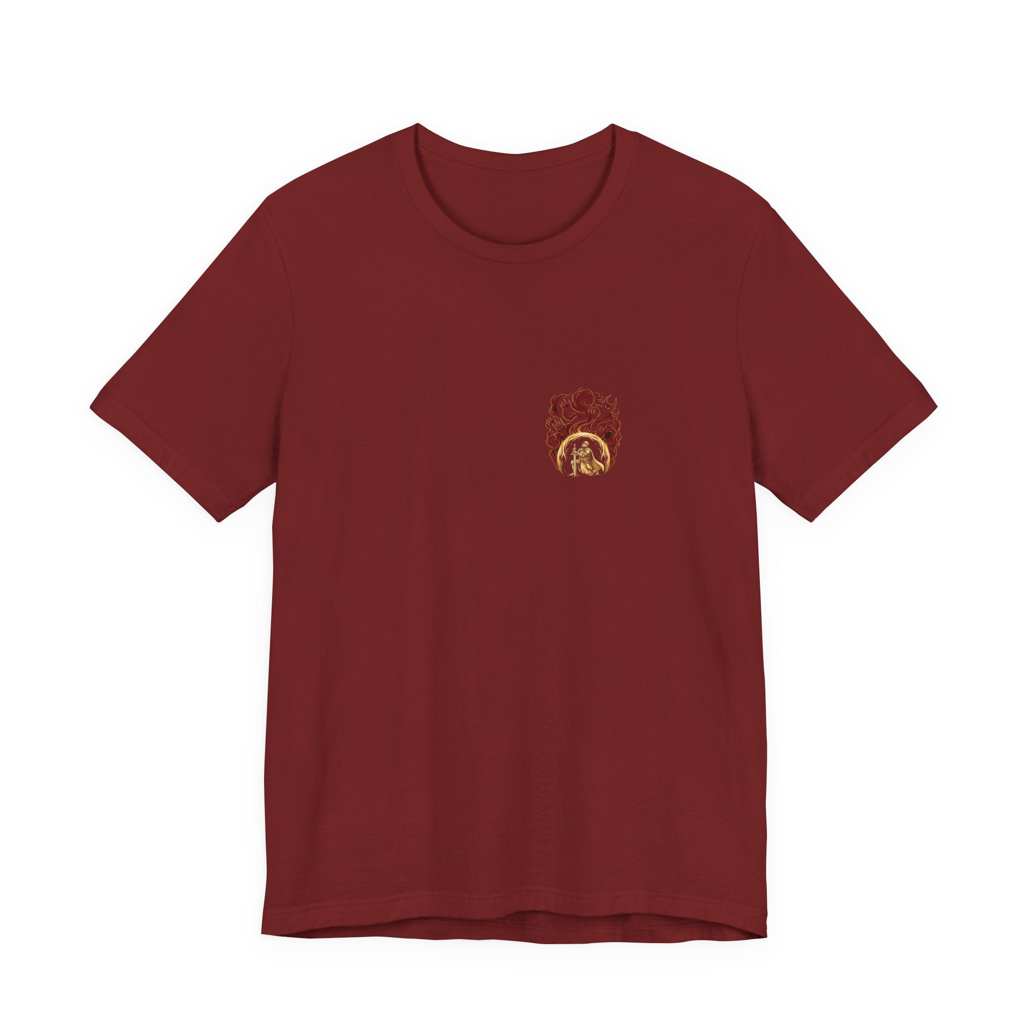 Not Against Flesh Christian Tee | Reformed Warrior Faith Shirt