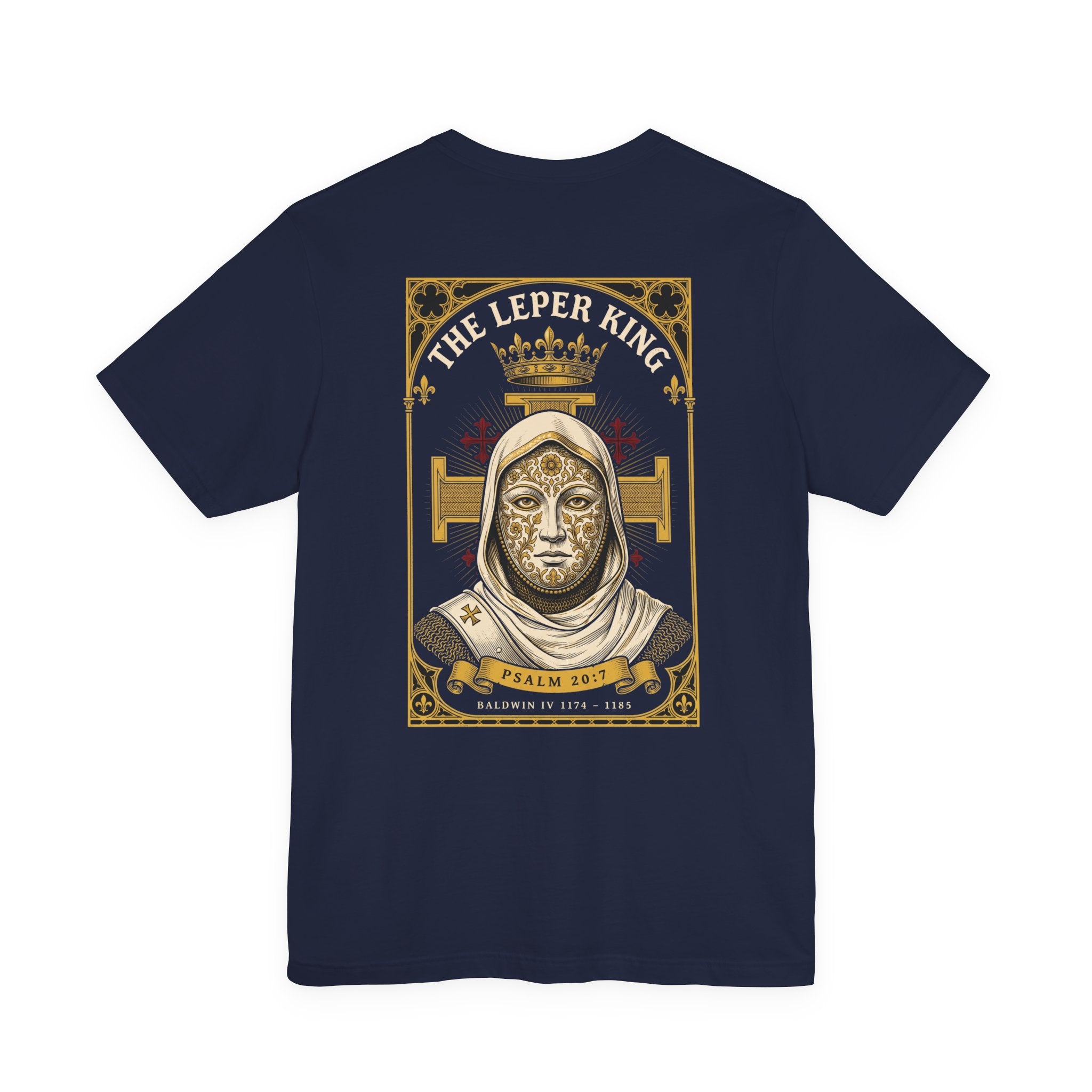 The Leper King Christian Tee | Reformed Warrior Faith Shirt