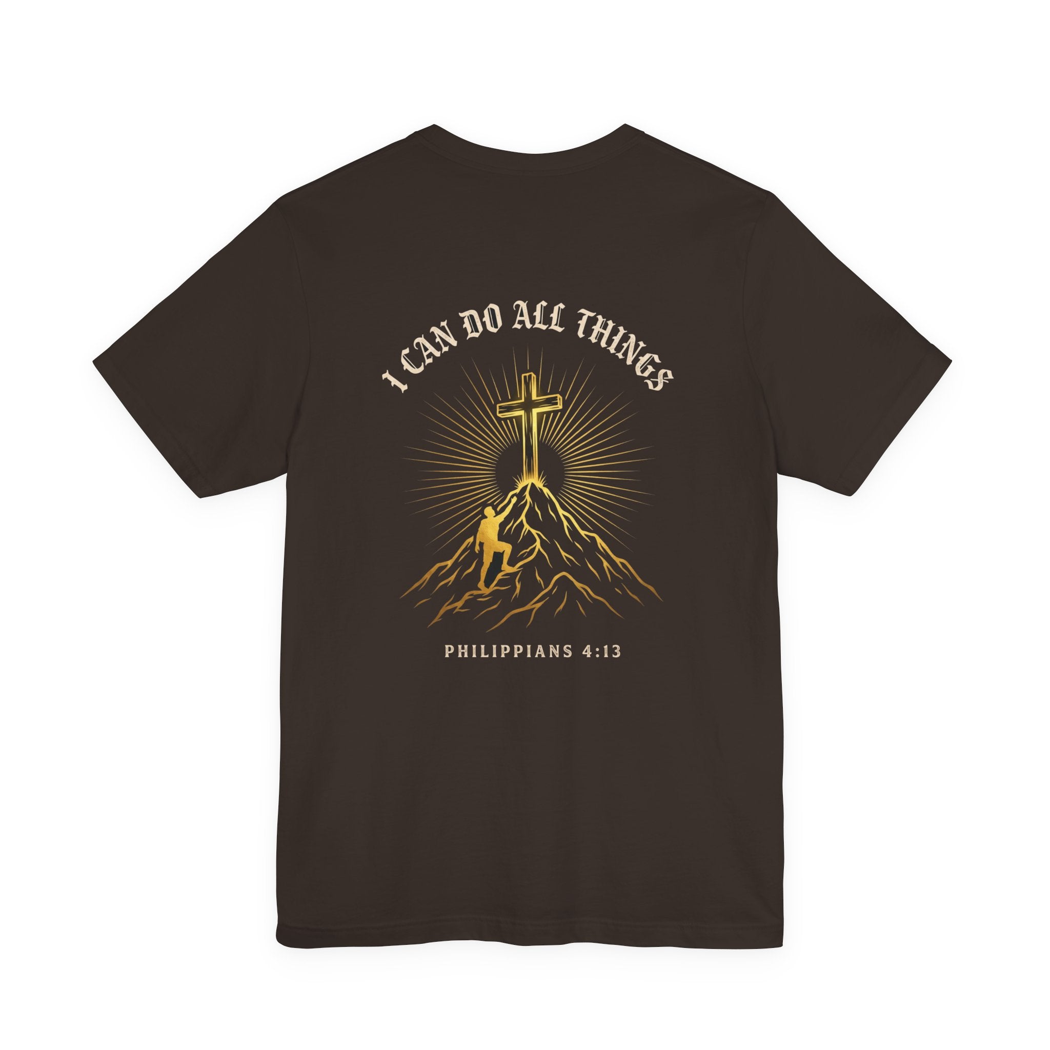I Can Do All Things Through Christ Christian Tee | Faith Bible Verse Shirt