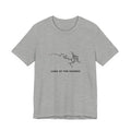 Lake of the Ozarks Map Silhouette Tee | Missouri Lake Life Shirt