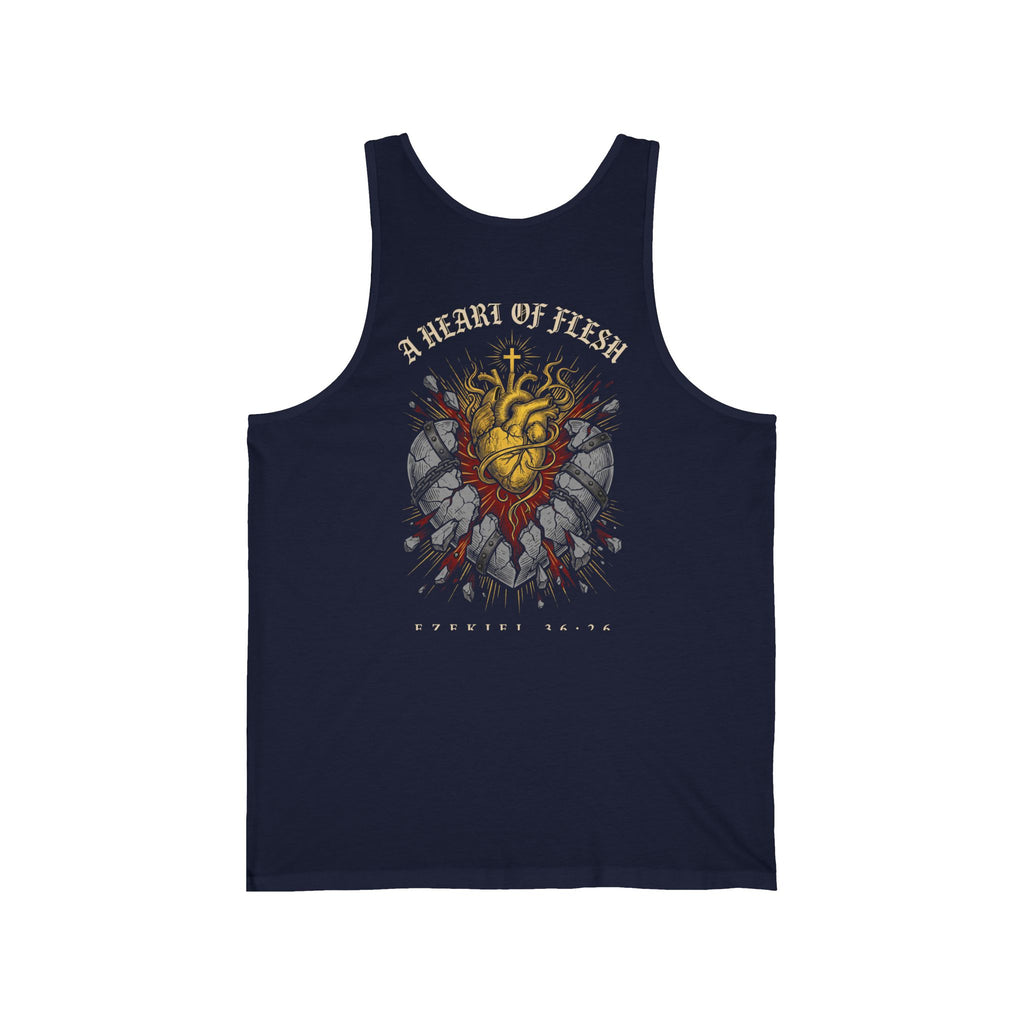 A Heart of Flesh Christian Tank | Reformed Warrior Faith