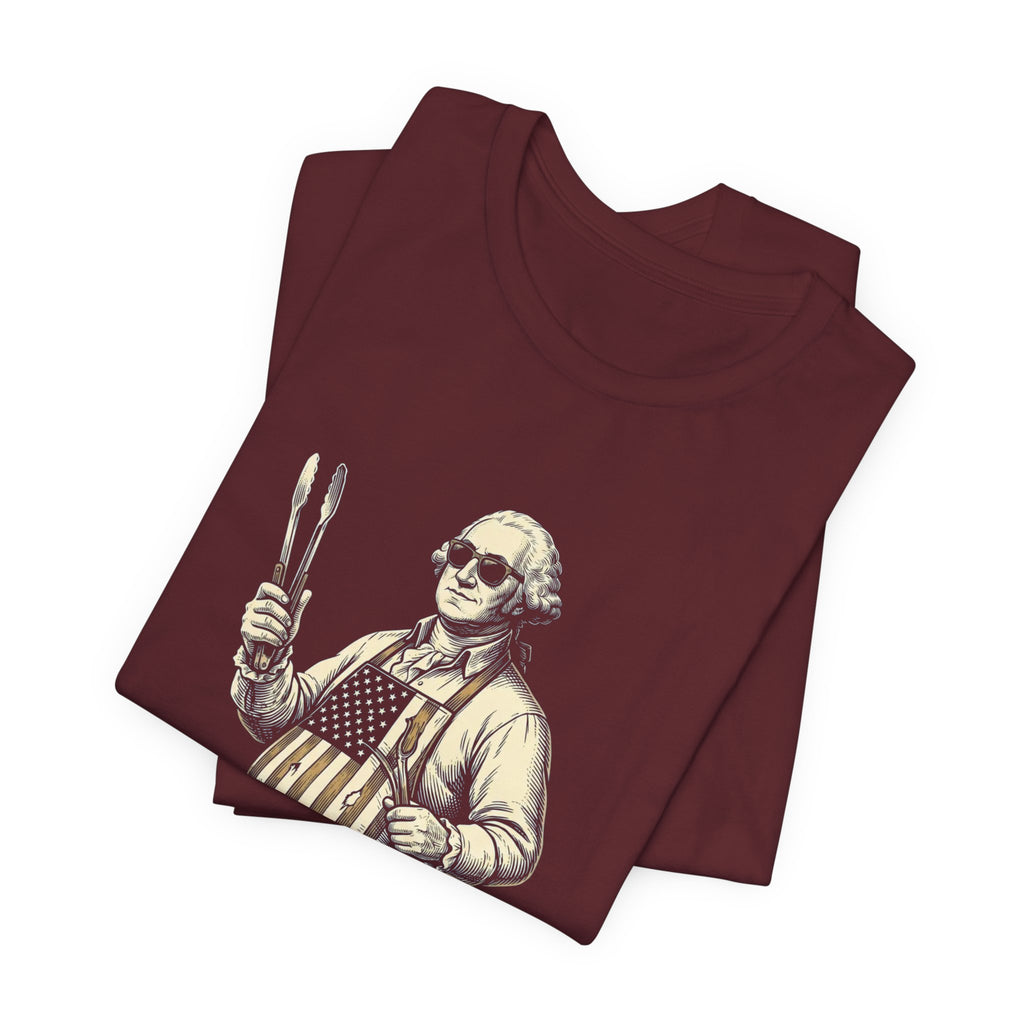 Revolutionary Dad T-Shirt | Funny 4th of July Dad Tee | Patriotic Grilling Gift | Founding Father Fathers Day Shirt