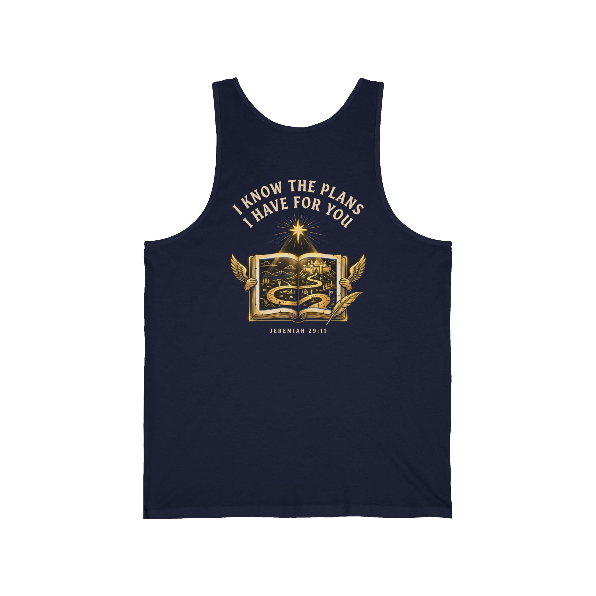 For I Know the Plans I Have For You Christian Tank Top | Faith Bible Verse