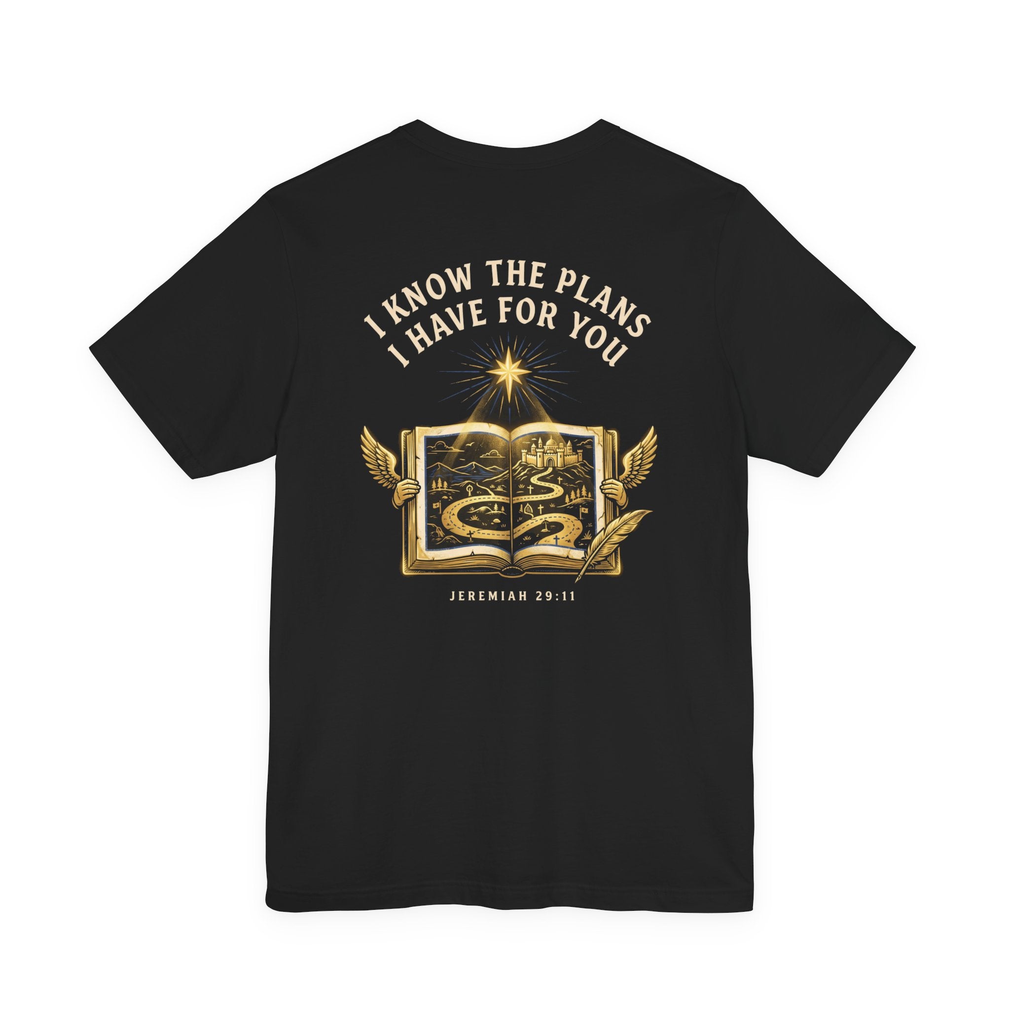 For I Know the Plans I Have For You Christian Tee | Faith Bible Verse Shirt
