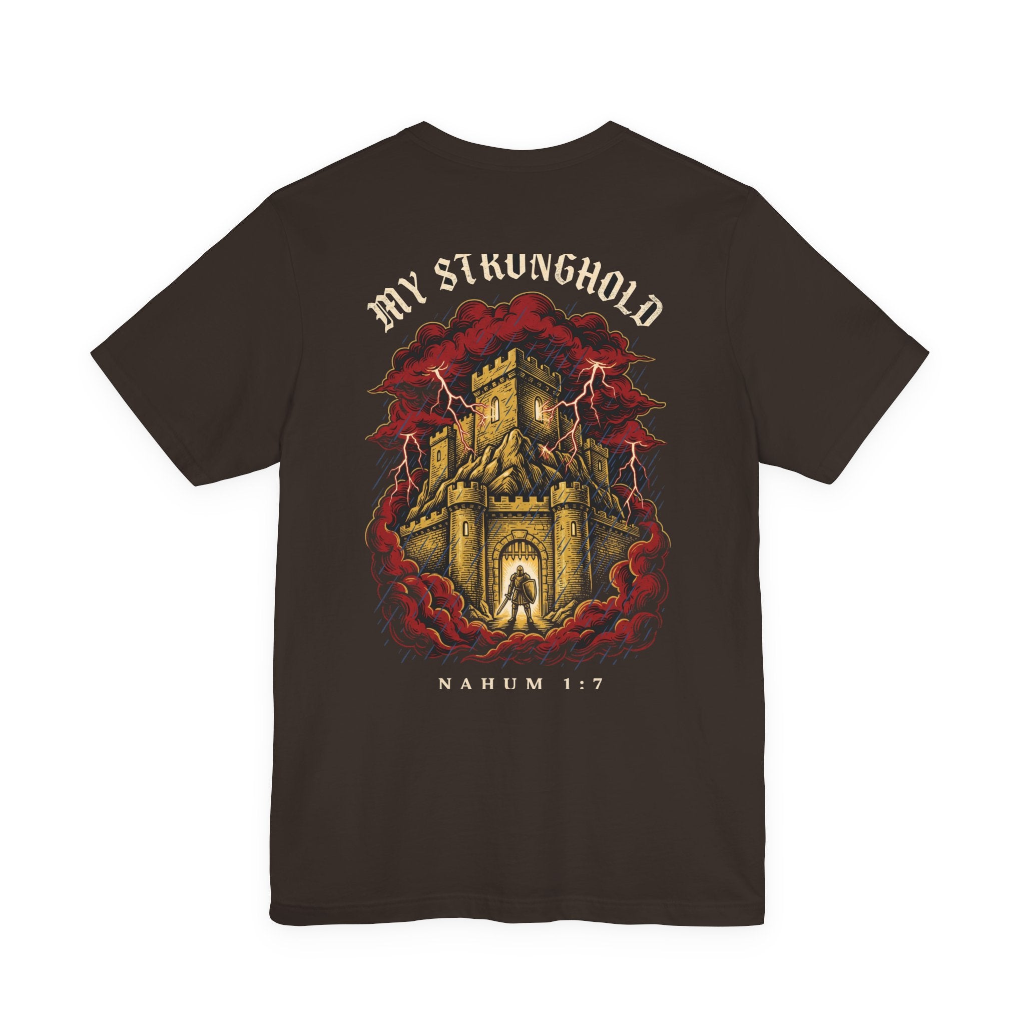 My Stronghold Christian Tee | Reformed Warrior Faith Shirt