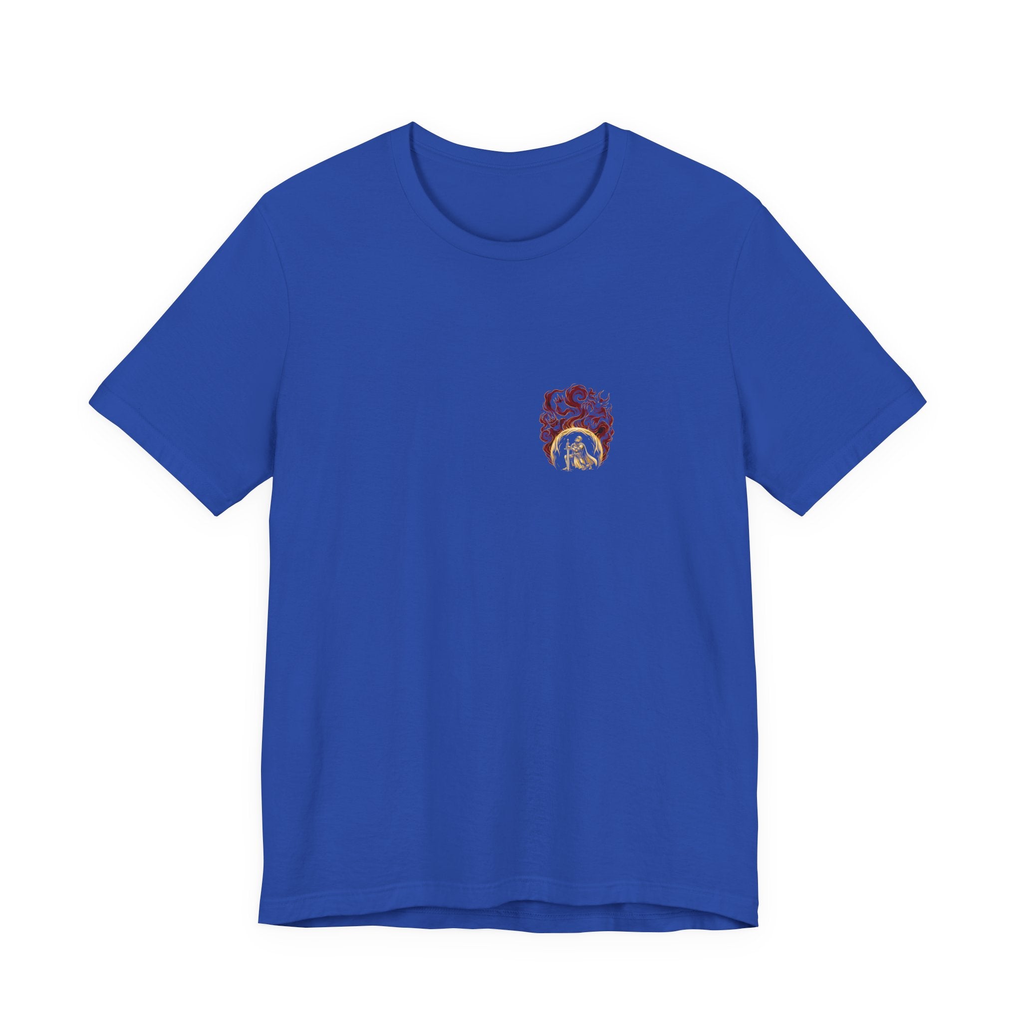 Not Against Flesh Christian Tee | Reformed Warrior Faith Shirt
