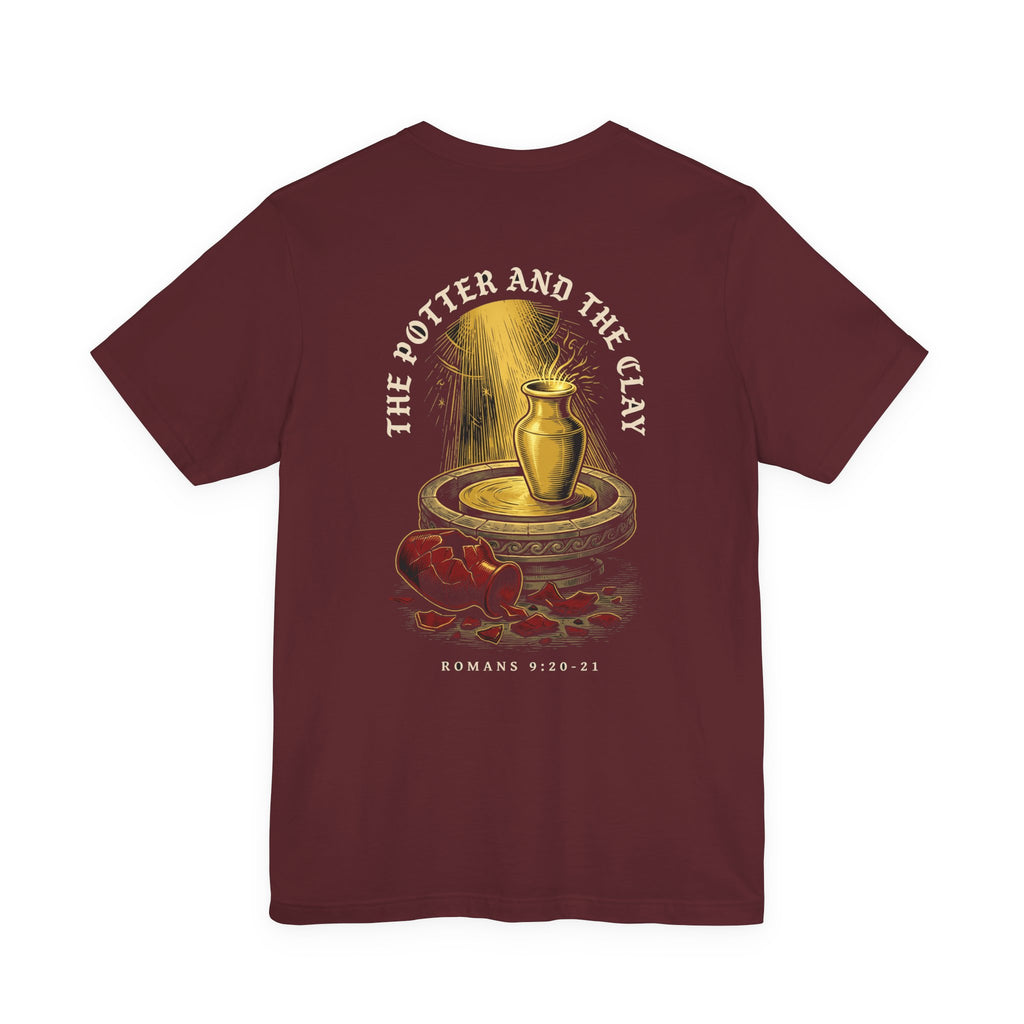 The Potter and the Clay Christian Tee | Reformed Warrior Faith Shirt