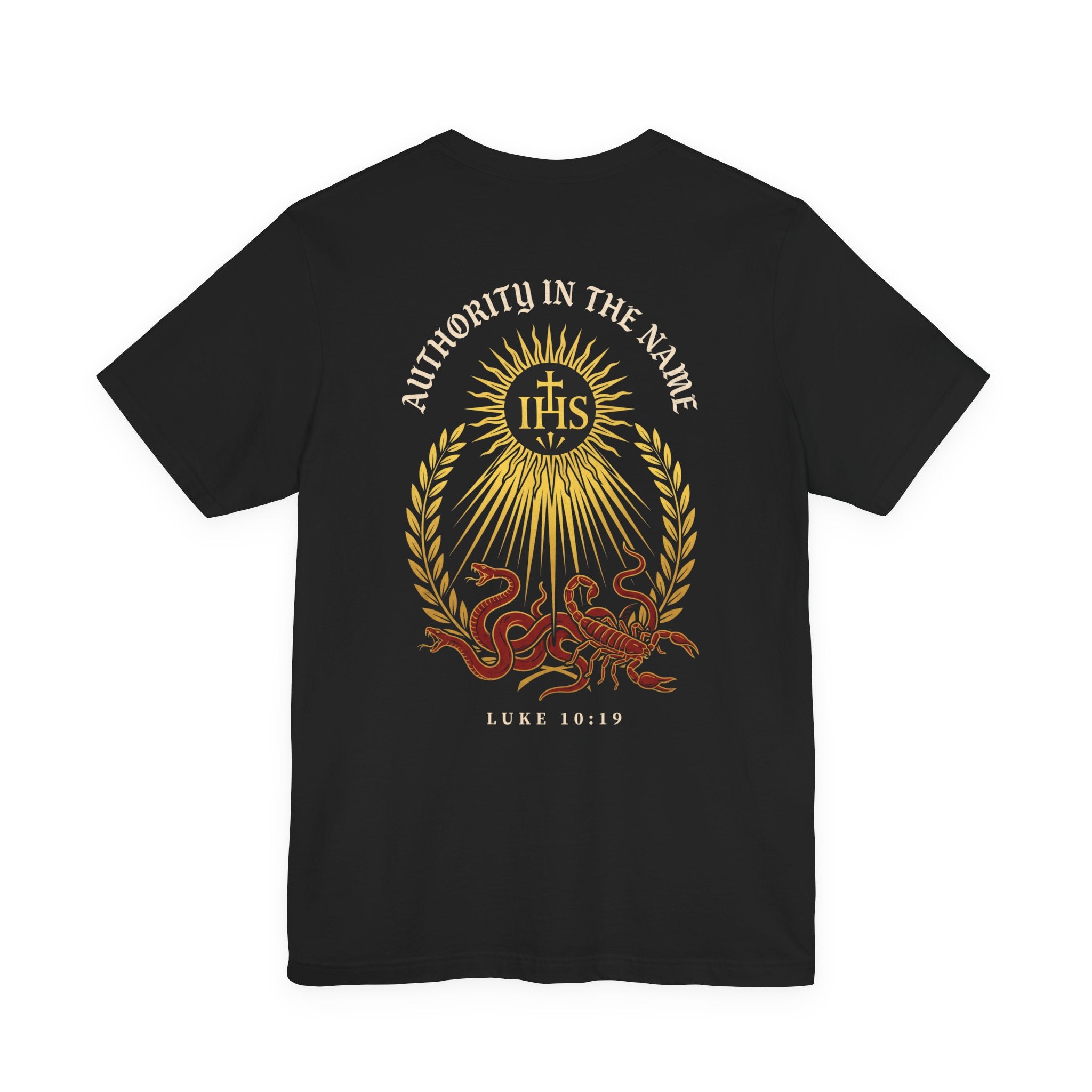 Authority in the Name - Christian Tee | Warrior Faith Bible Shirt