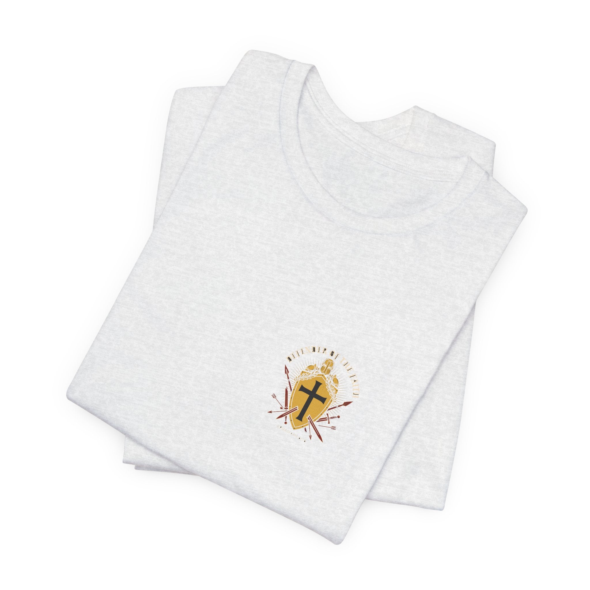 No Weapon Formed Against Me Warrior Christian Tee | Crusades Faith Bible Shirt