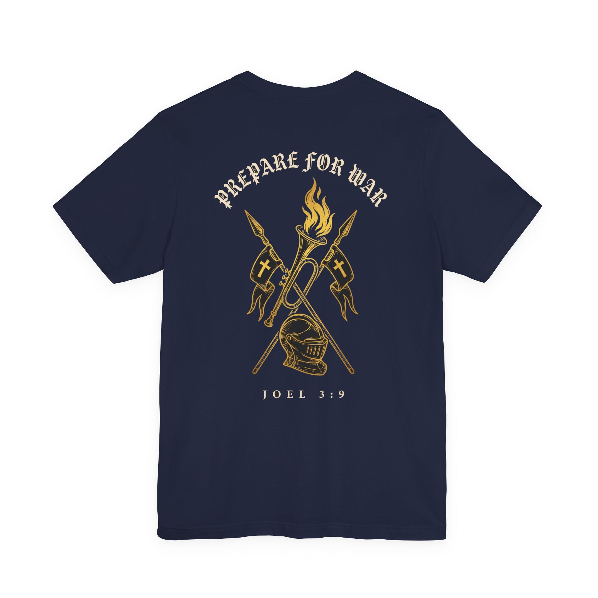 Prepare for War Christian Tee | Reformed Warrior Faith Shirt