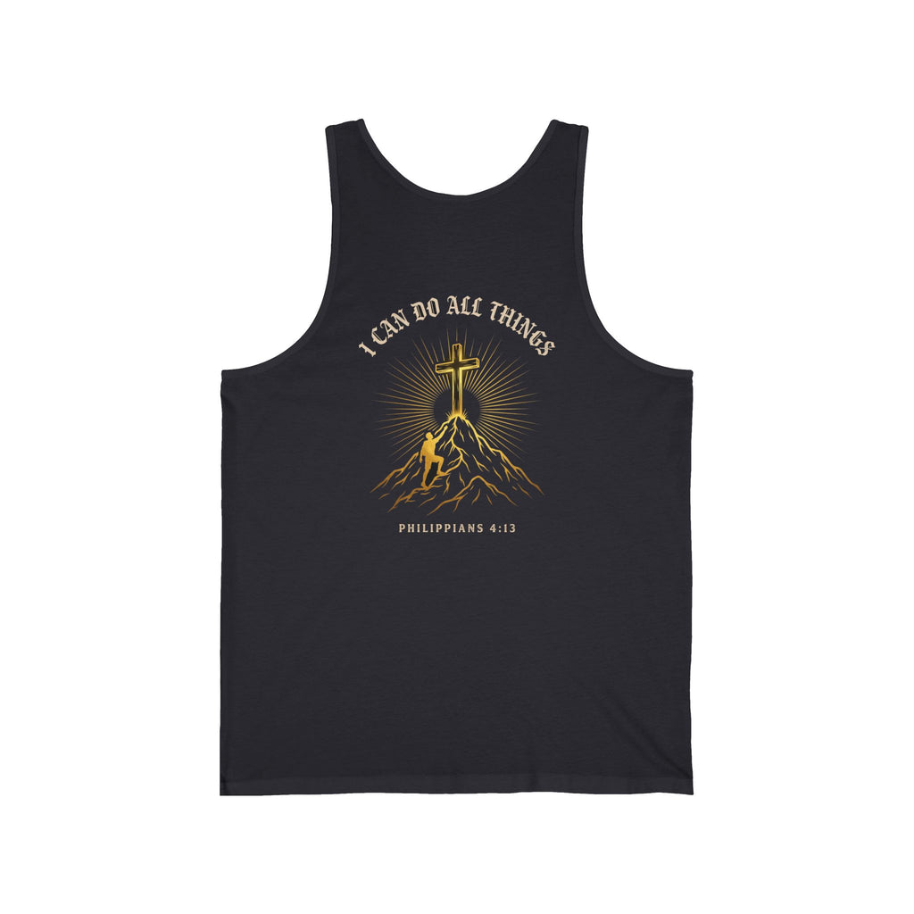 I Can Do All Things Through Christ Christian Tank Top | Faith Bible Verse