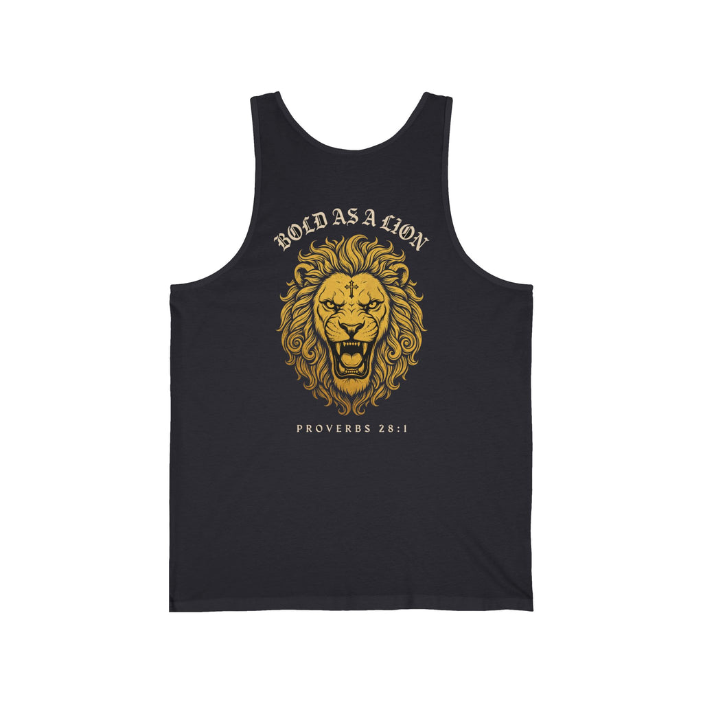 Bold as a Lion Christian Tank | Reformed Warrior Faith