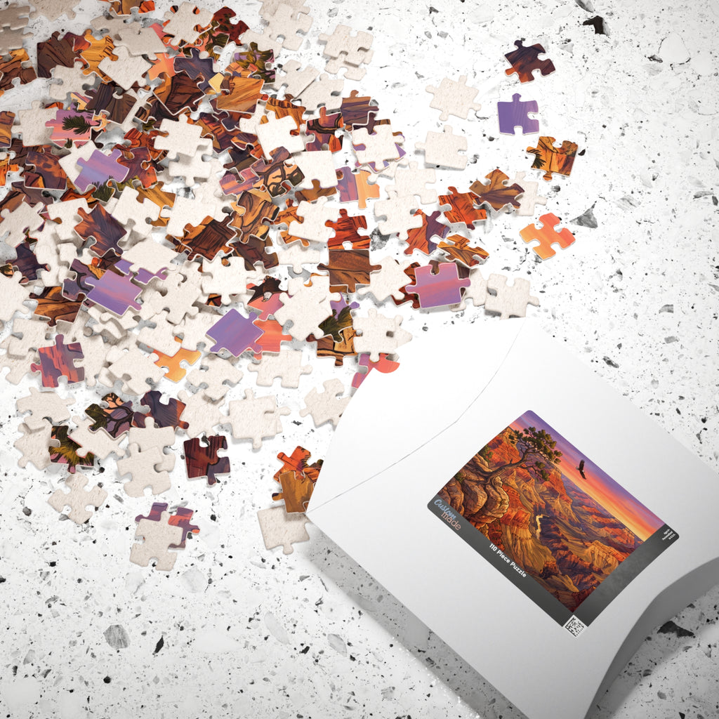 Grand Canyon at Sunset Jigsaw Puzzle | American Southwest Scenic
