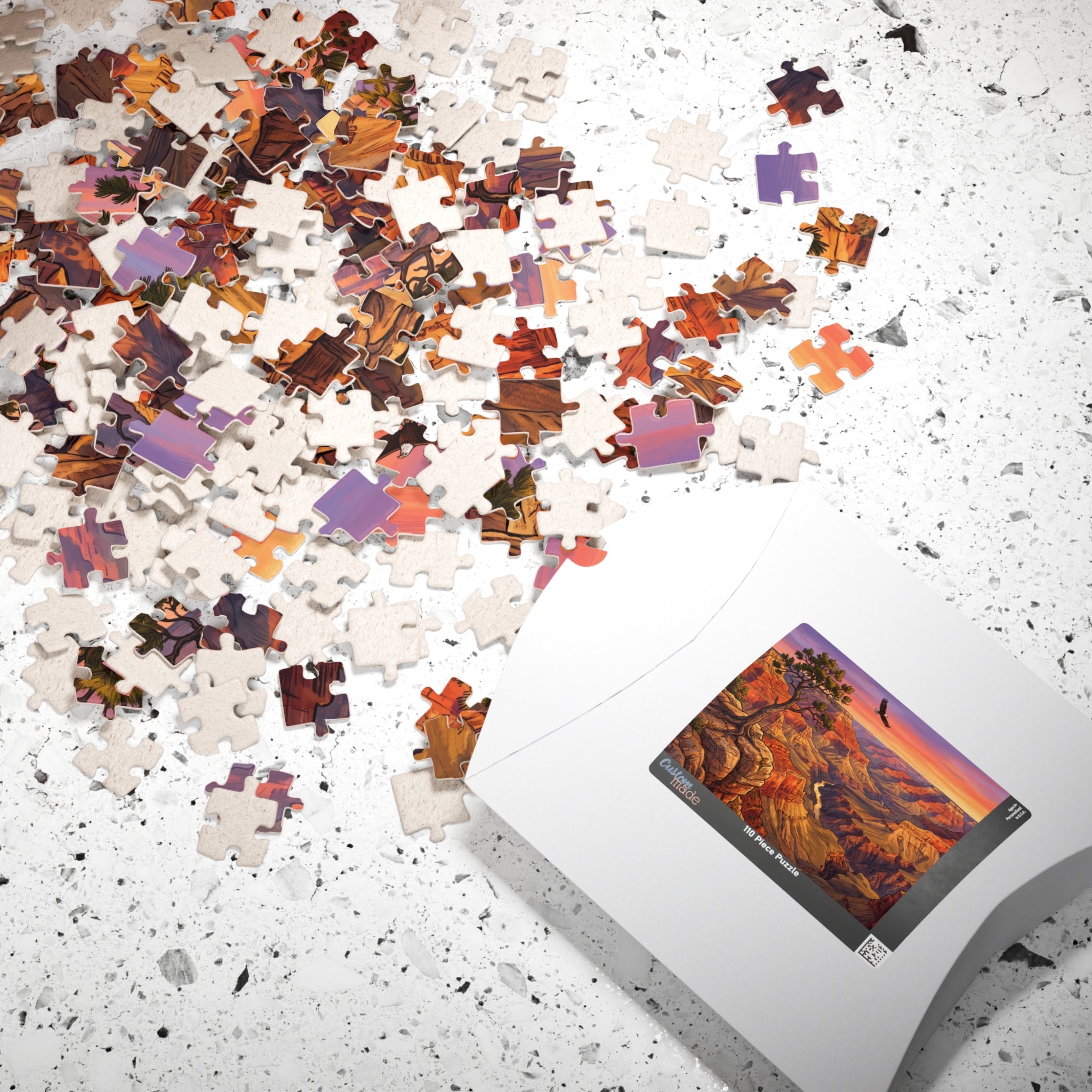 Grand Canyon at Sunset Jigsaw Puzzle | American Southwest Scenic