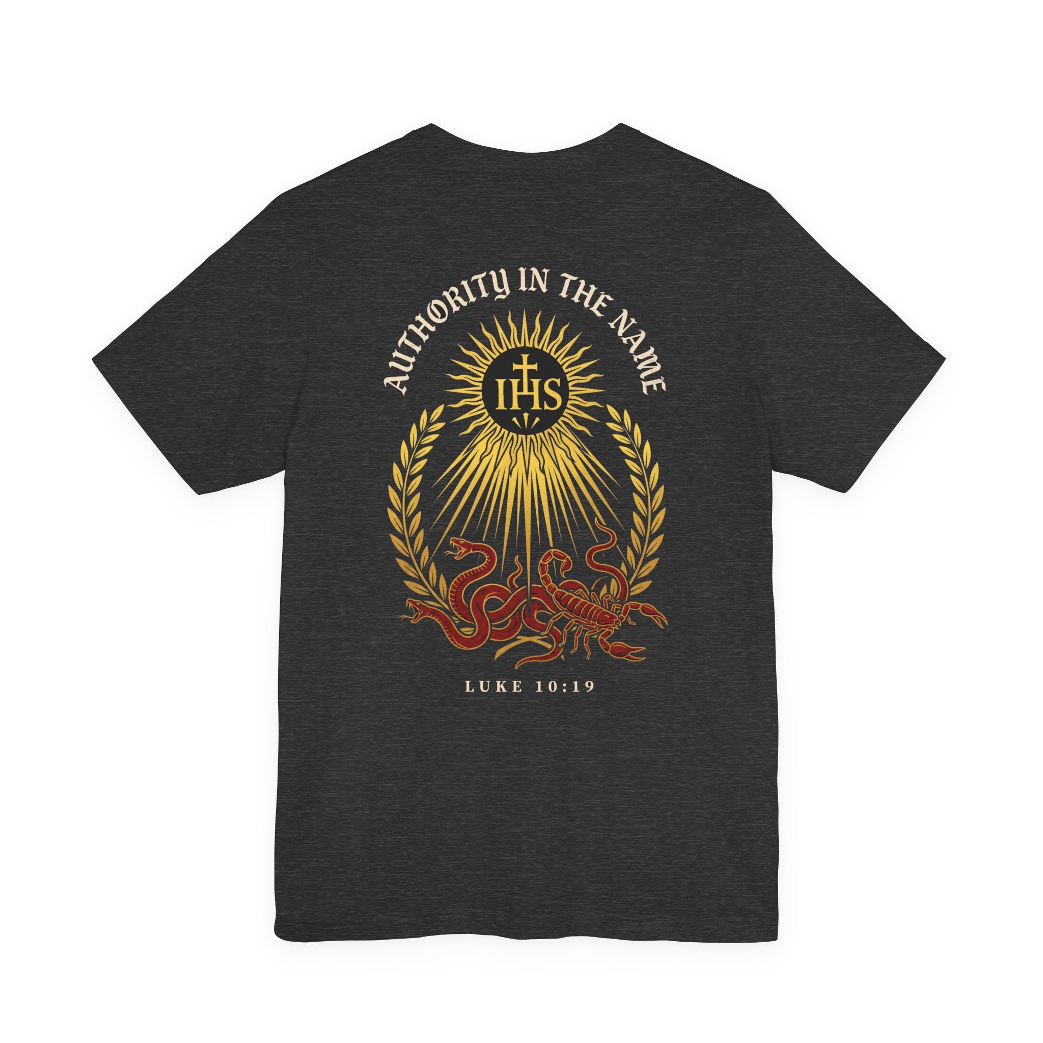 Authority in the Name - Christian Tee | Warrior Faith Bible Shirt