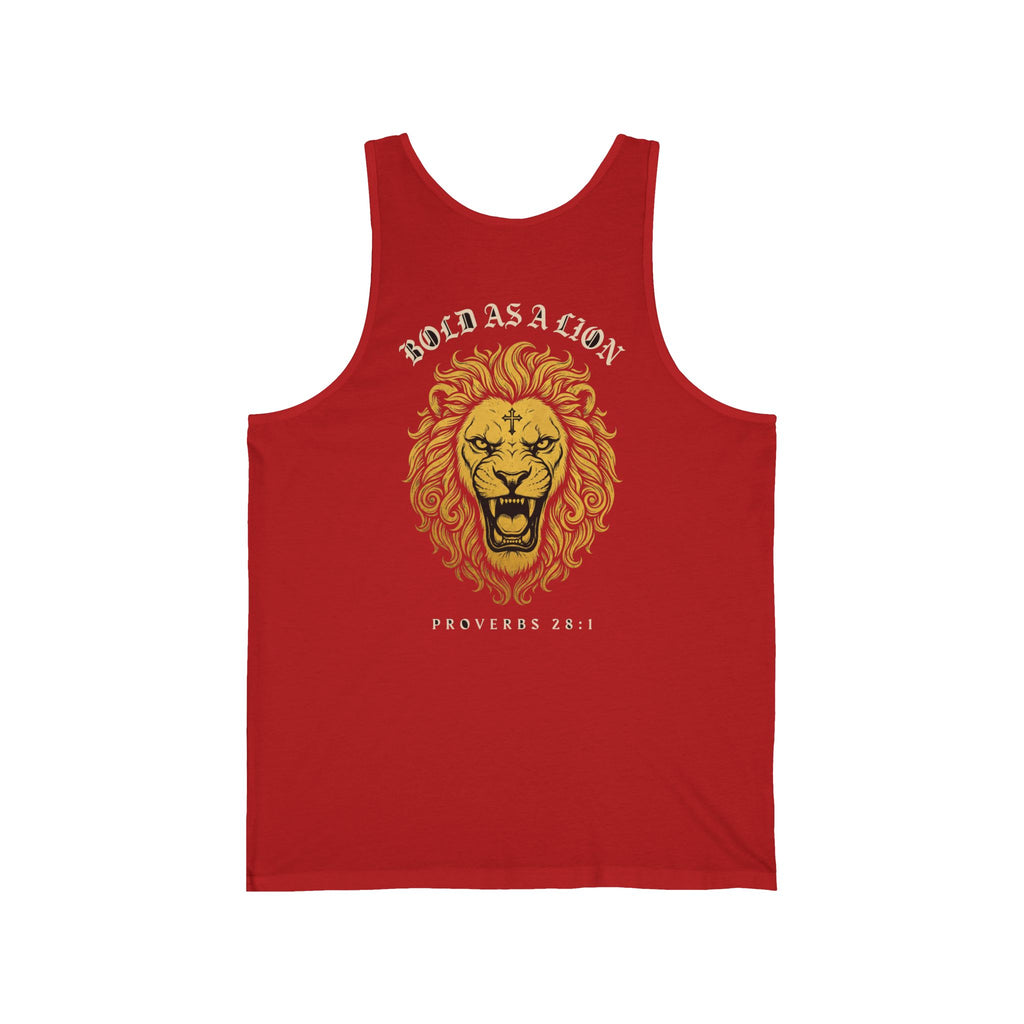 Bold as a Lion Christian Tank | Reformed Warrior Faith