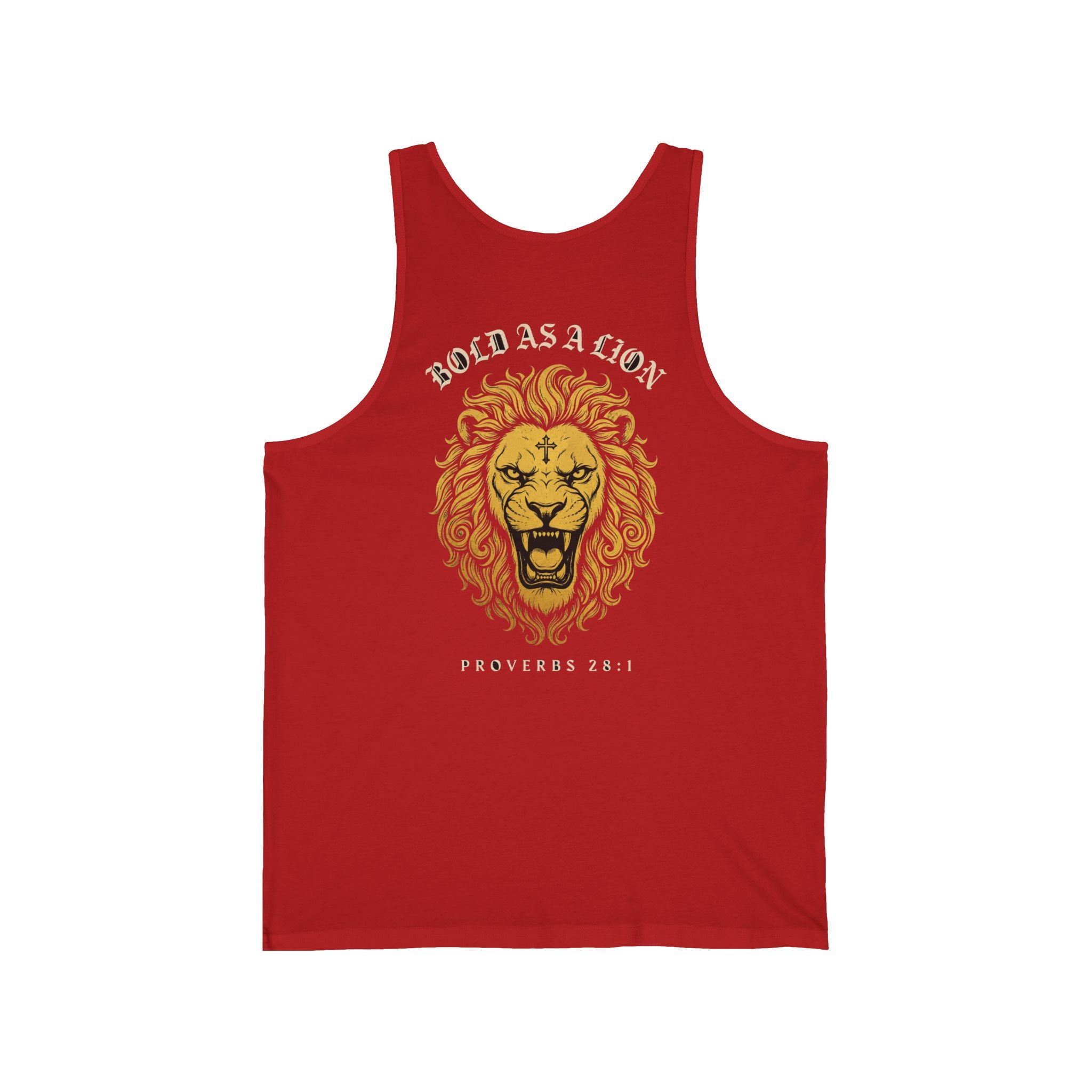 Bold as a Lion Christian Tank | Reformed Warrior Faith