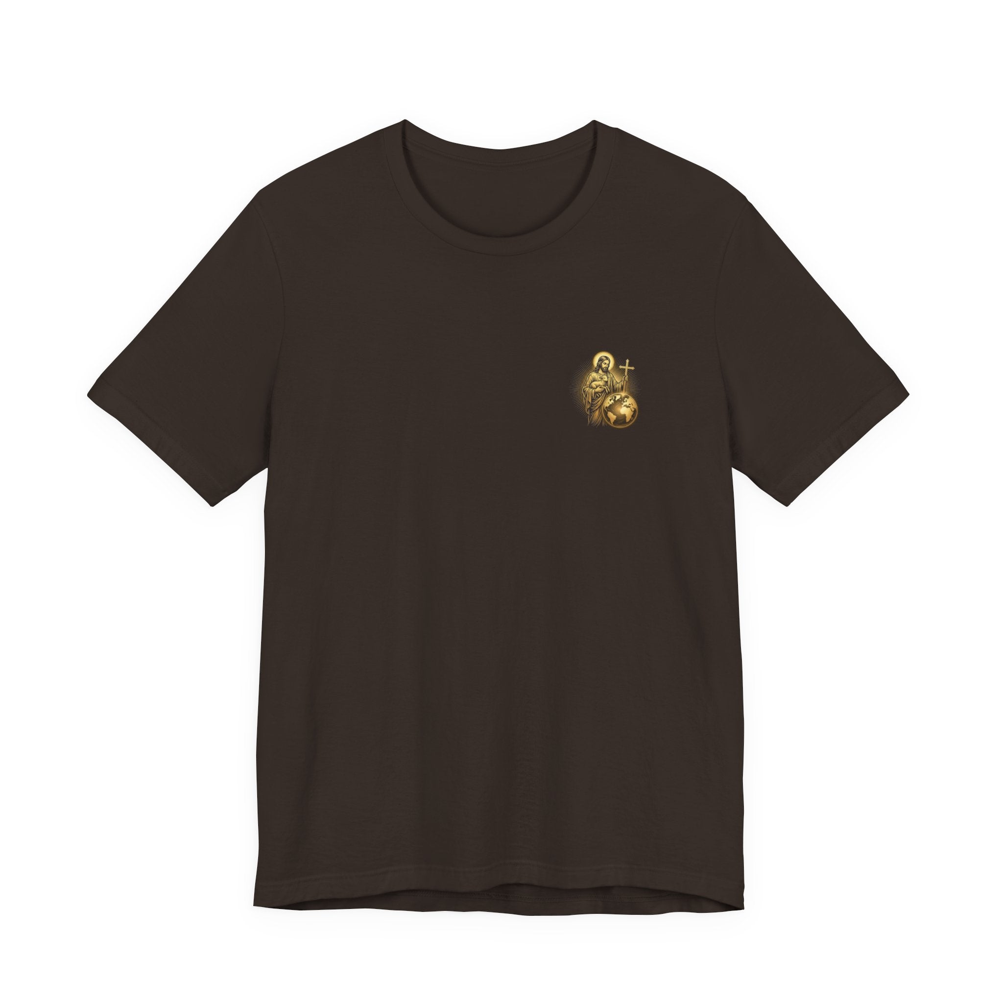 For God So Loved the World Christian Tee | Reformed Warrior Faith Shirt
