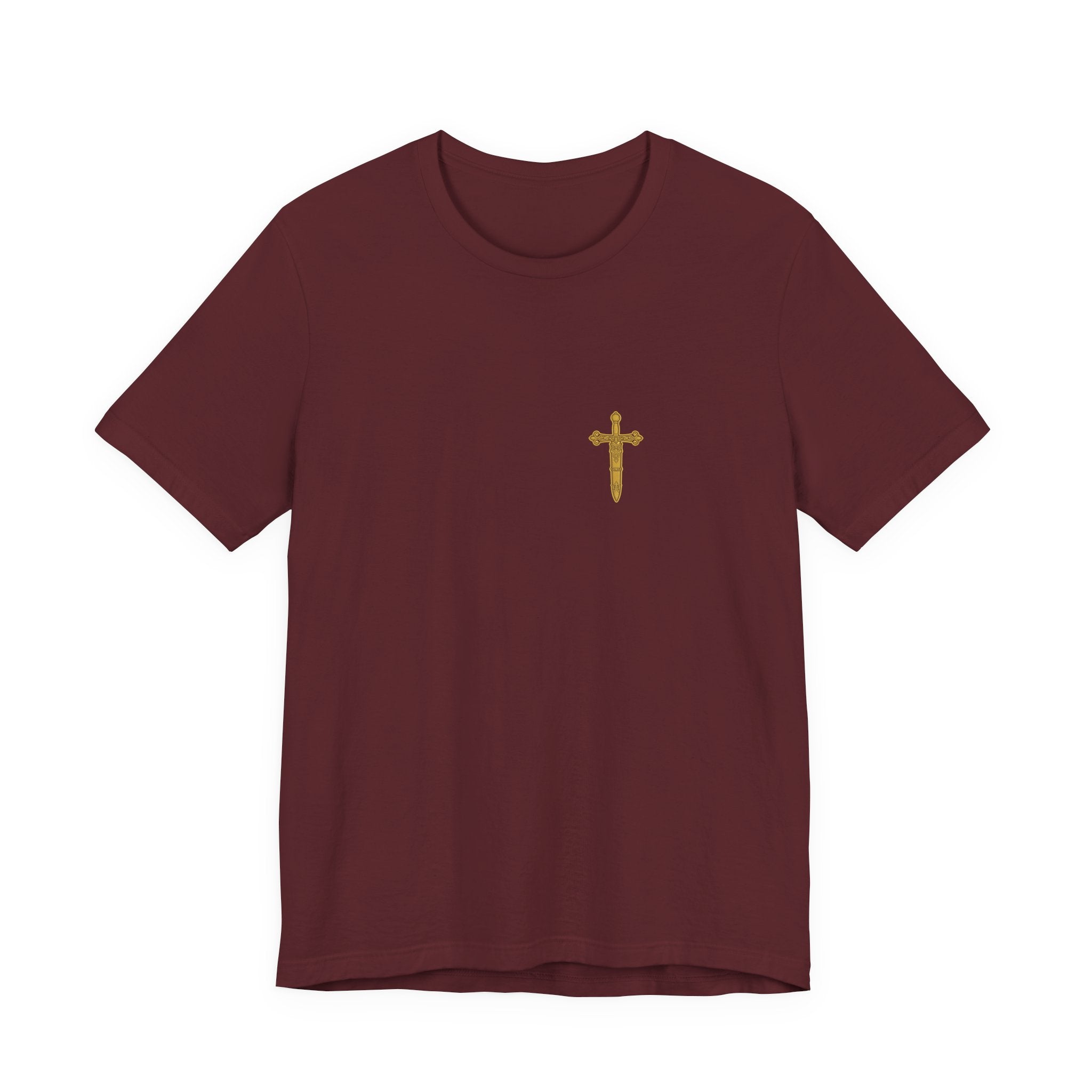 Crucified With Christ Christian Tee | Reformed Warrior Faith Shirt