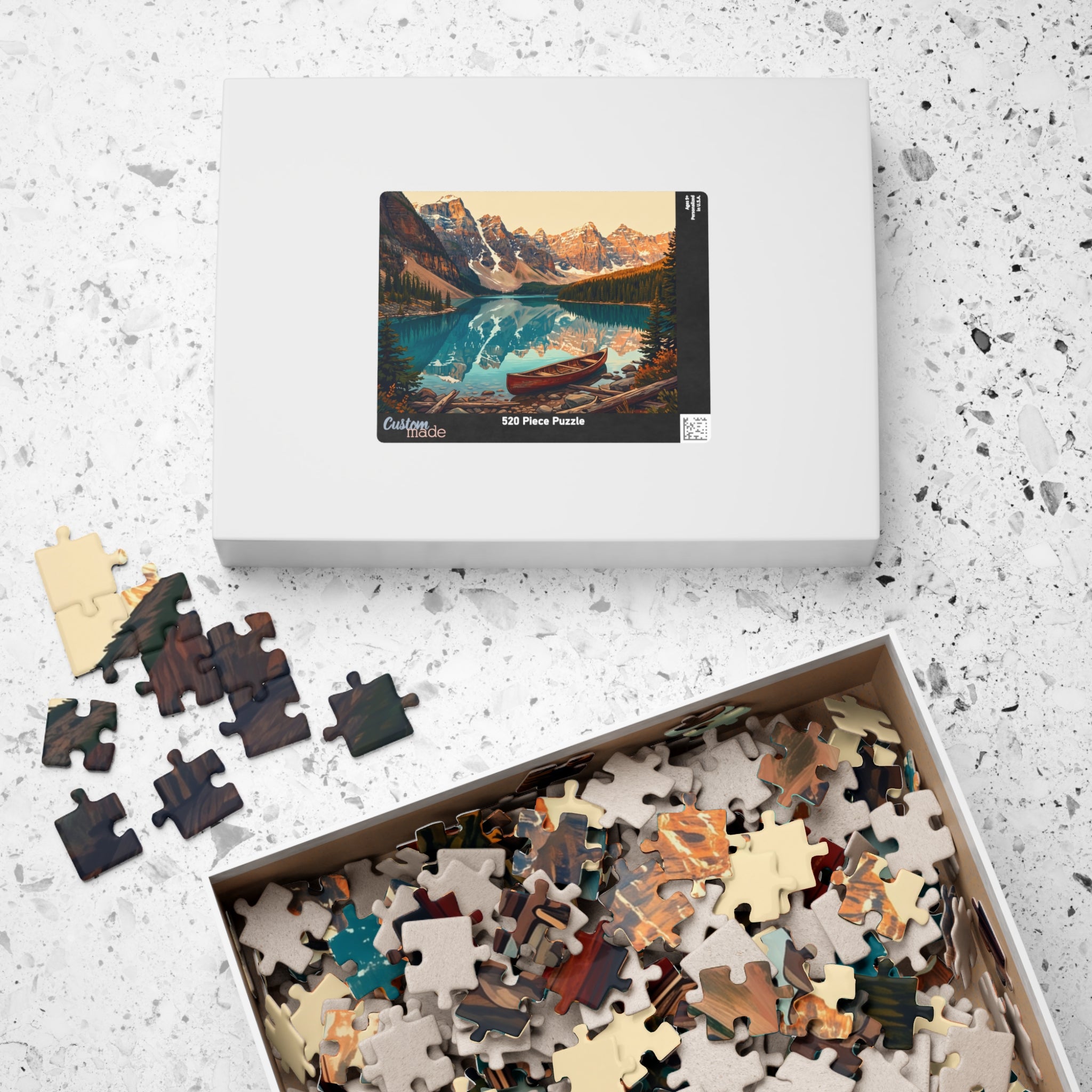 Banff Moraine Lake Jigsaw Puzzle | Canadian Rockies Scenic