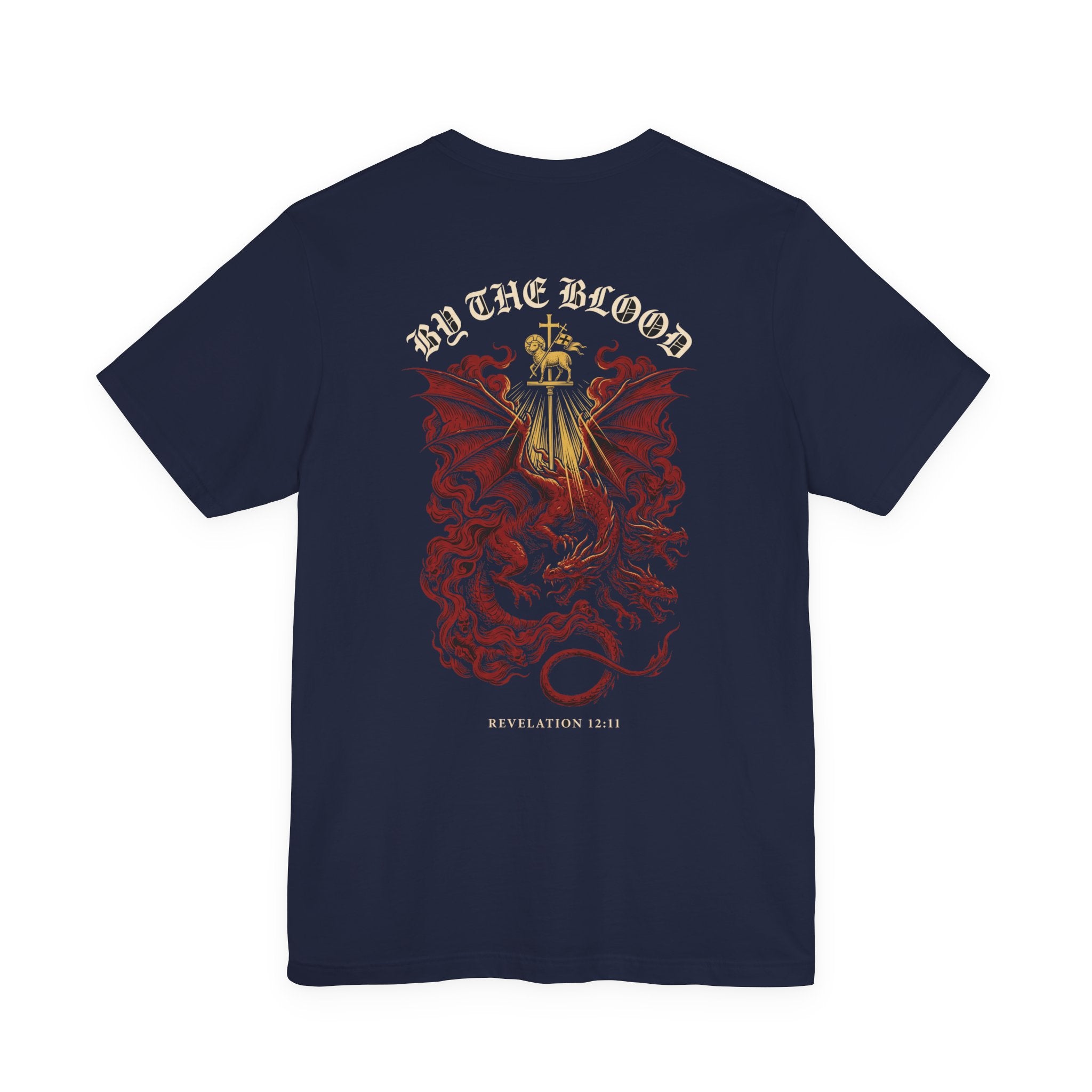 By the Blood Christian Tee | Reformed Warrior Faith Shirt