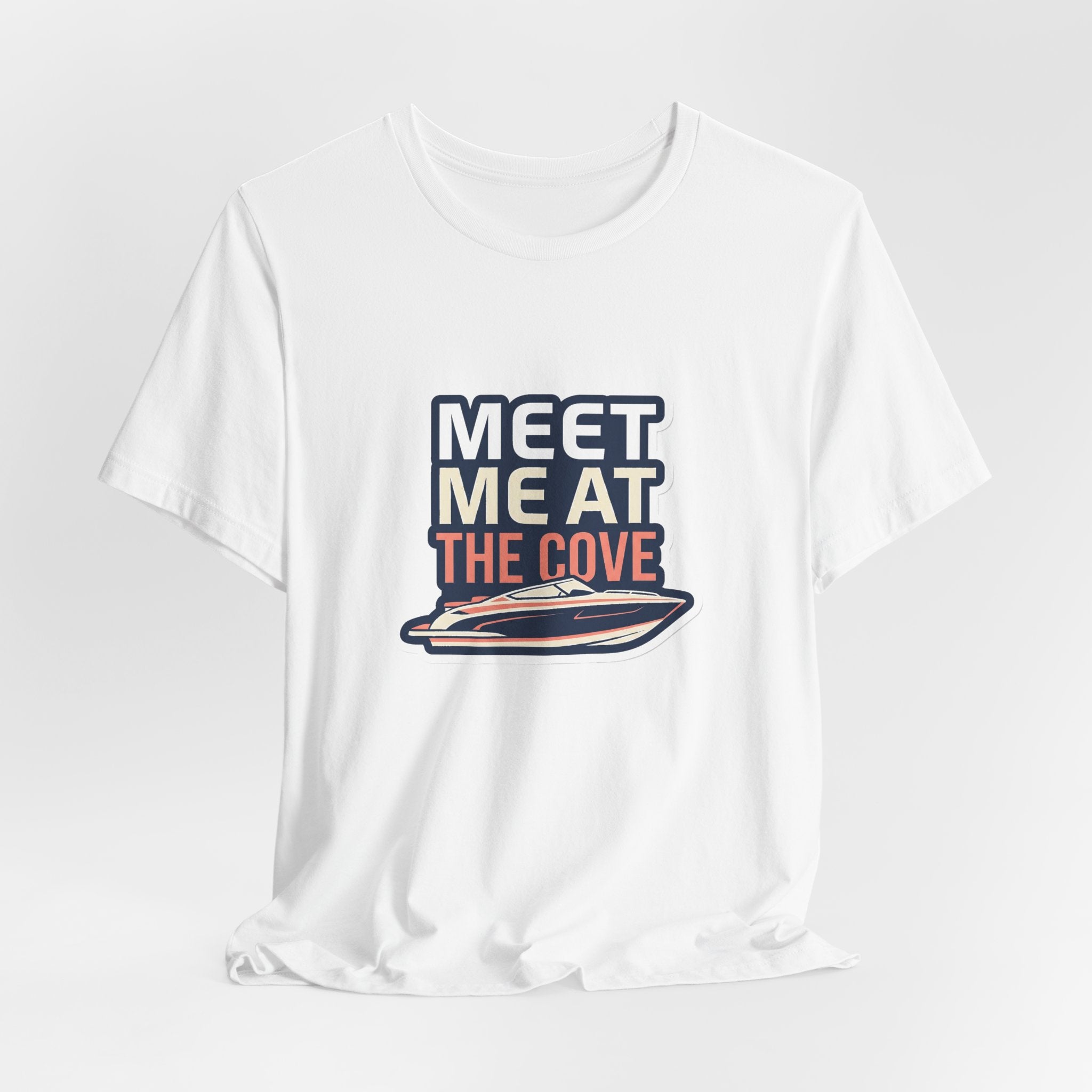 Lake Life T-Shirt - Meet Me at the Cove Boating Tee