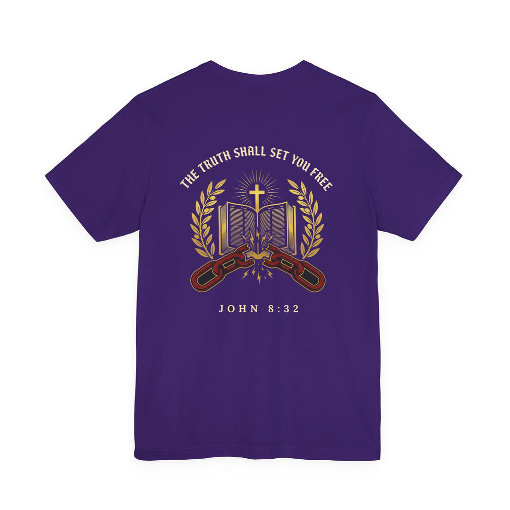 The Truth Shall Set You Free Christian Tee | Faith Bible Verse Shirt