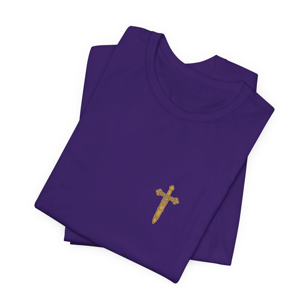 Crucified With Christ Christian Tee | Reformed Warrior Faith Shirt