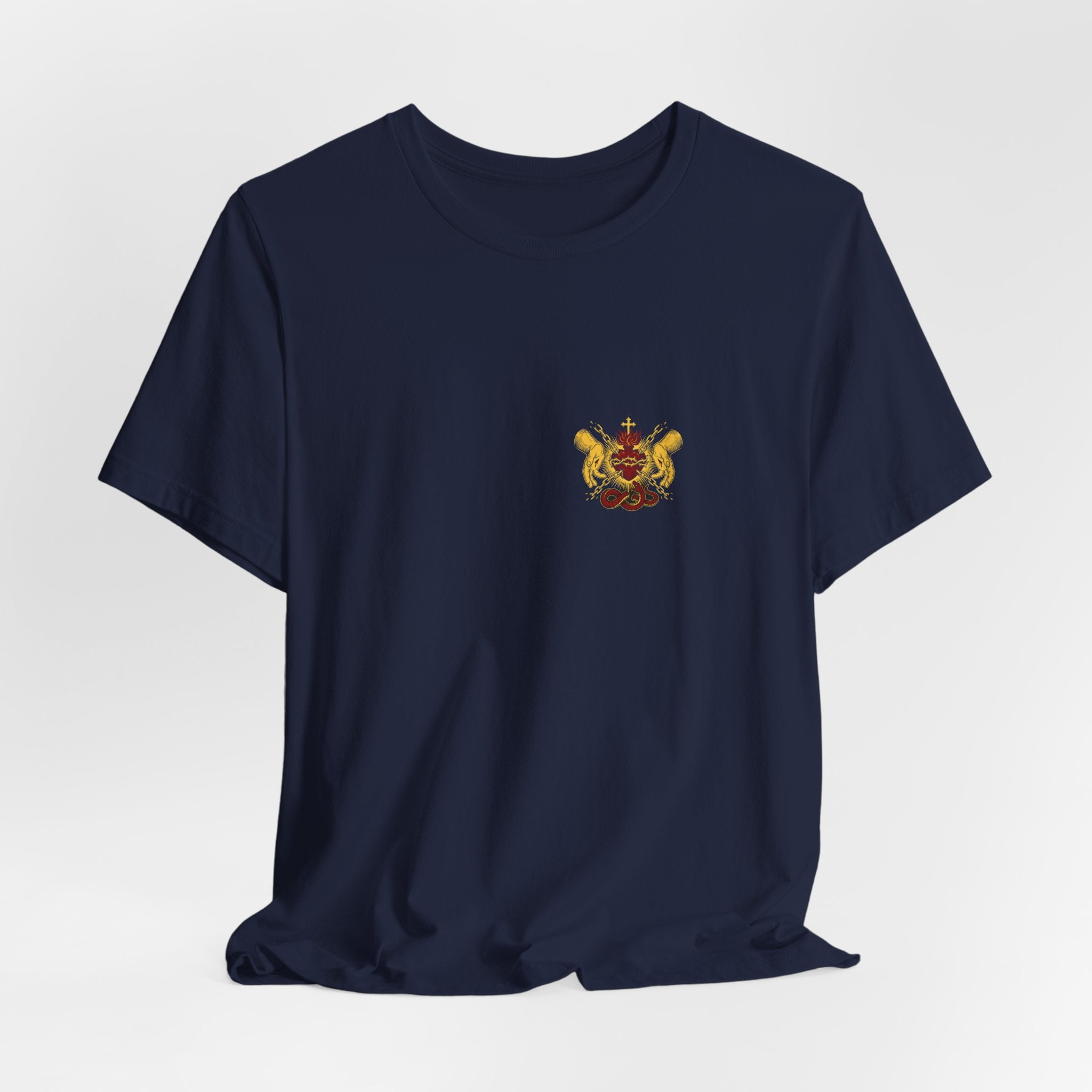 Love Never Fails Christian Tee | Reformed Warrior Faith Shirt