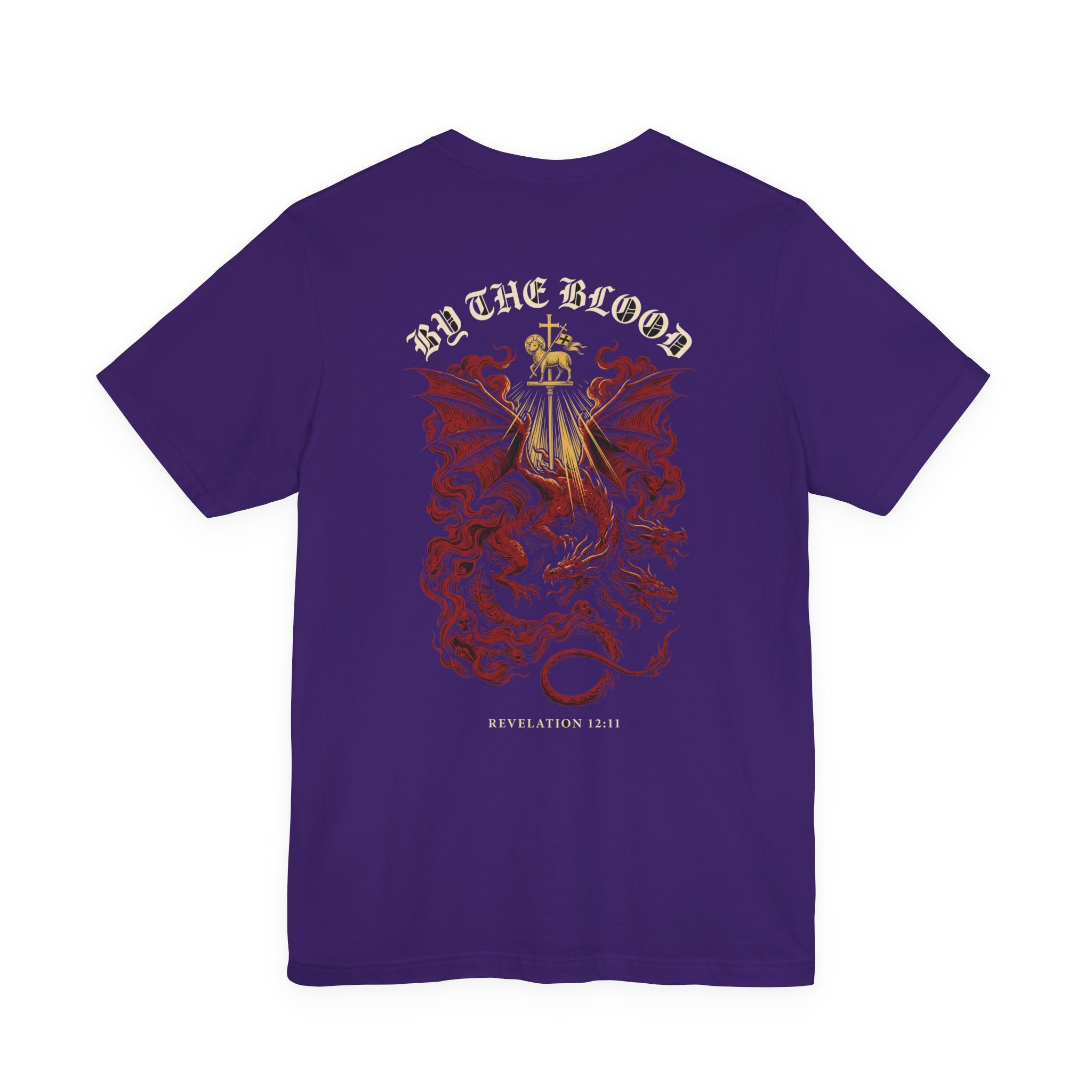 By the Blood Christian Tee | Reformed Warrior Faith Shirt